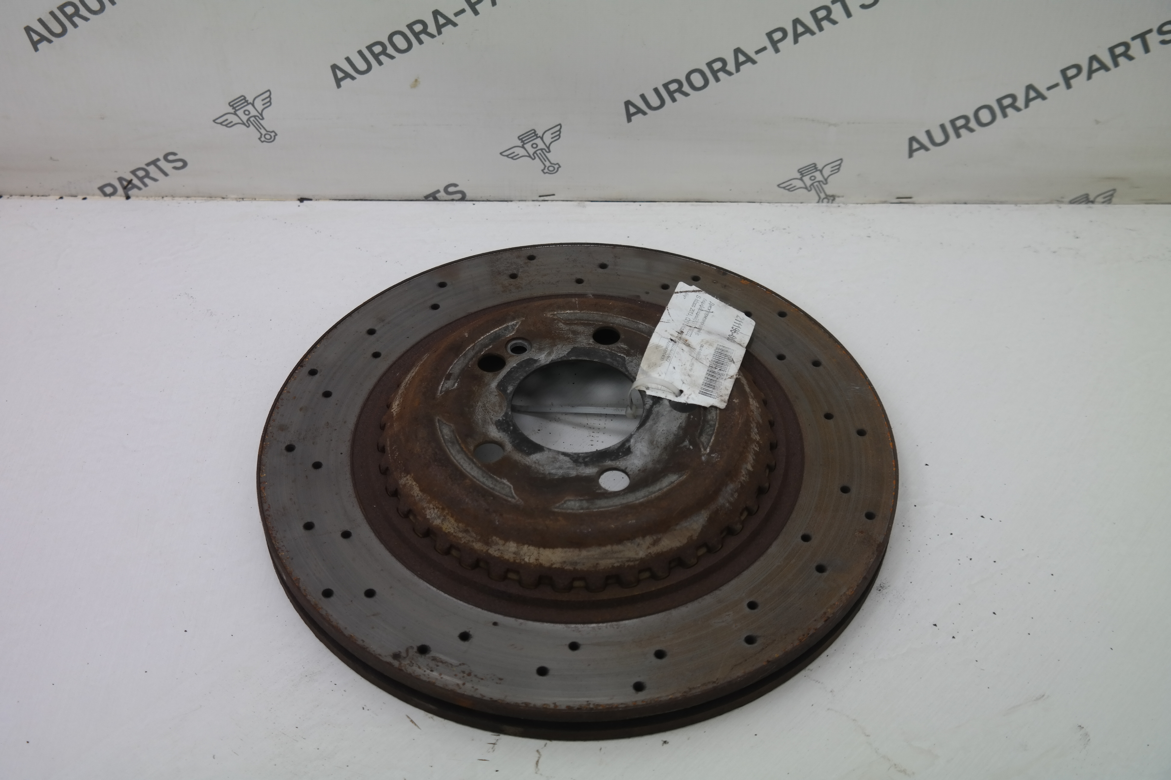 Диск тормозной задний (с перфорацией) LH=RH Mercedes S-Klasse