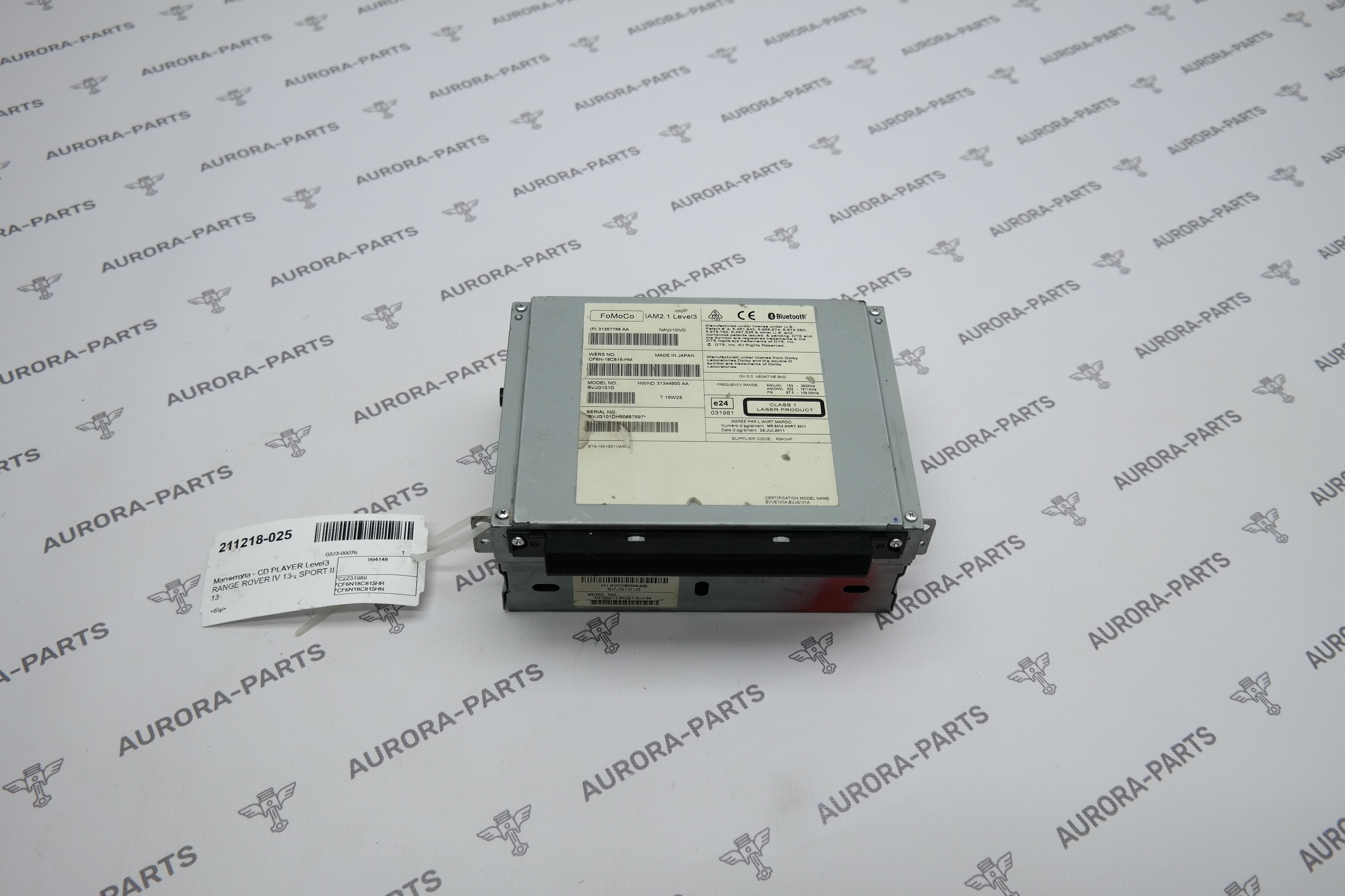 Магнитола - CD PLAYER Level3 Land Rover Range Rover 30DDTX