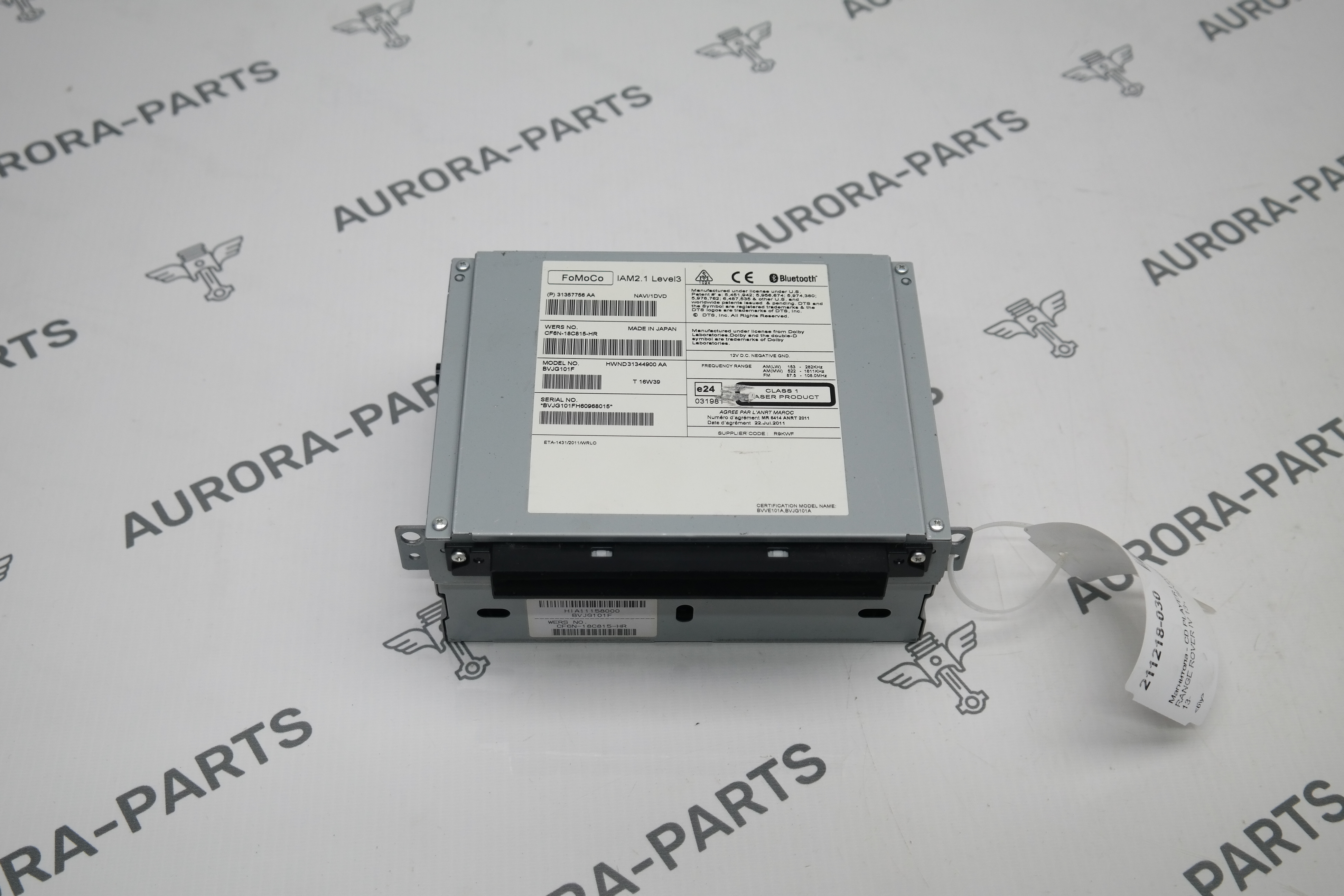 Магнитола - CD PLAYER Level3 Land Rover Range Rover 30DDTX