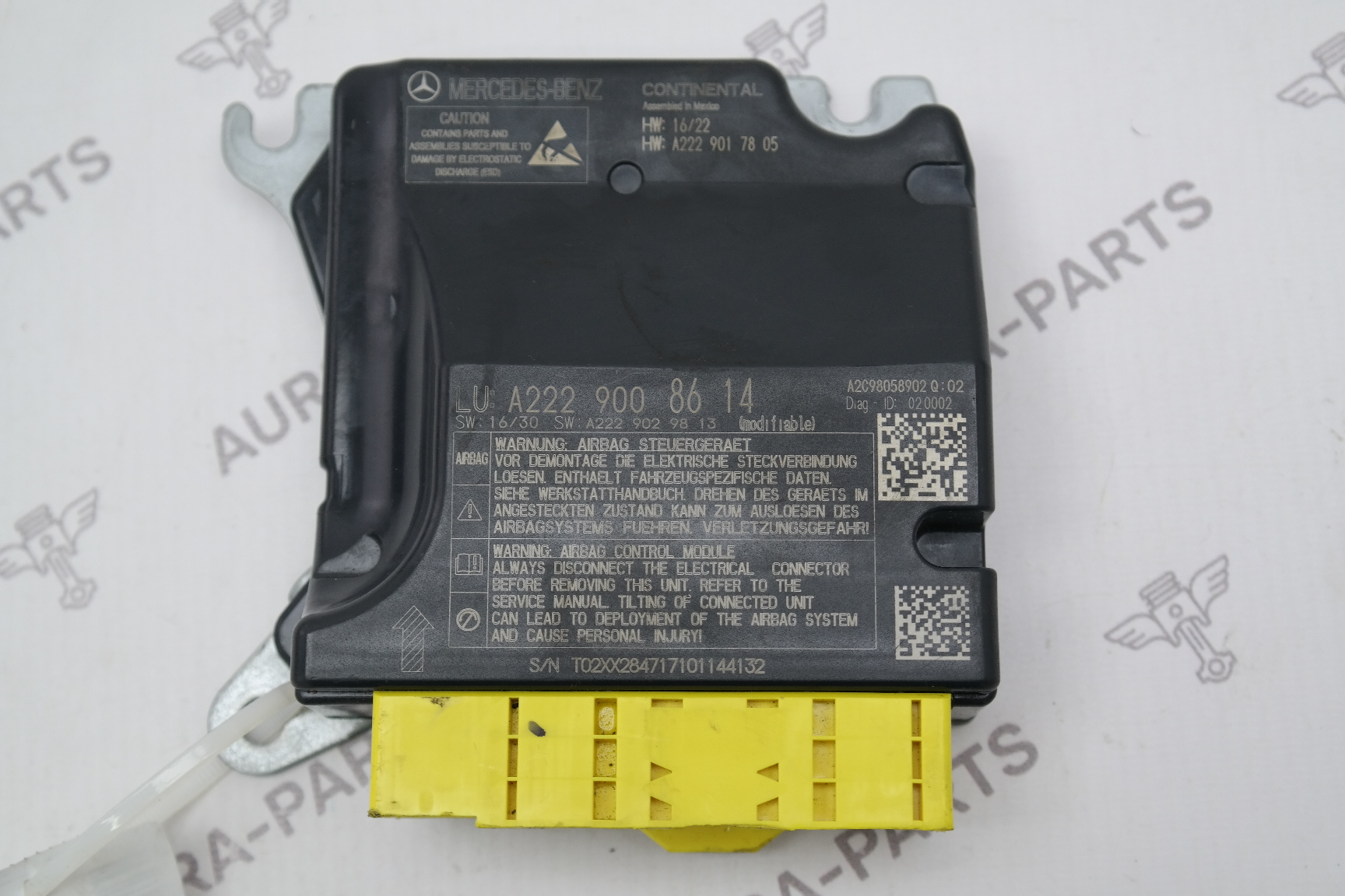 Блок SRS Mercedes S-Klasse