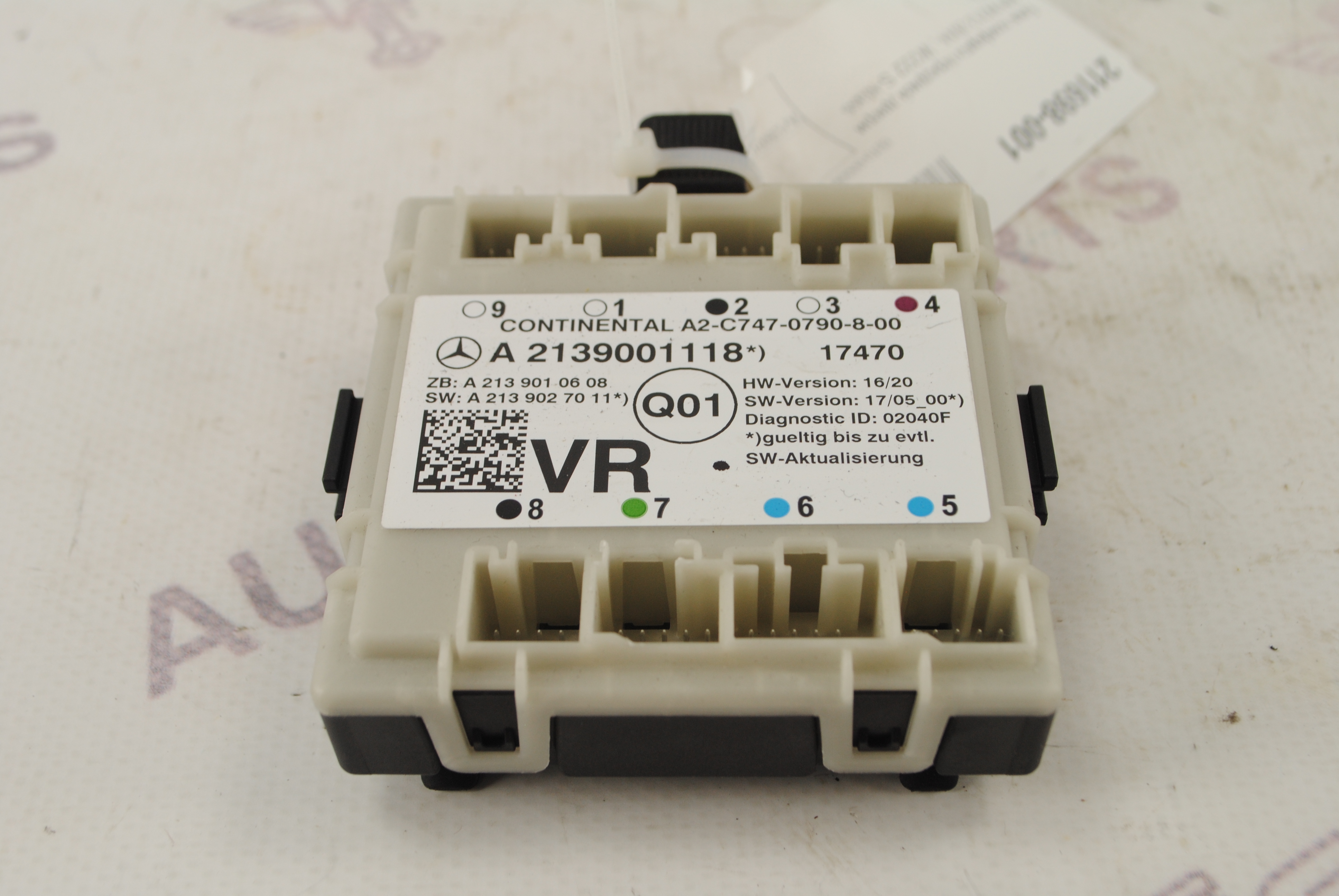 Блок комфорта передней двери RH Mercedes E-Klasse 