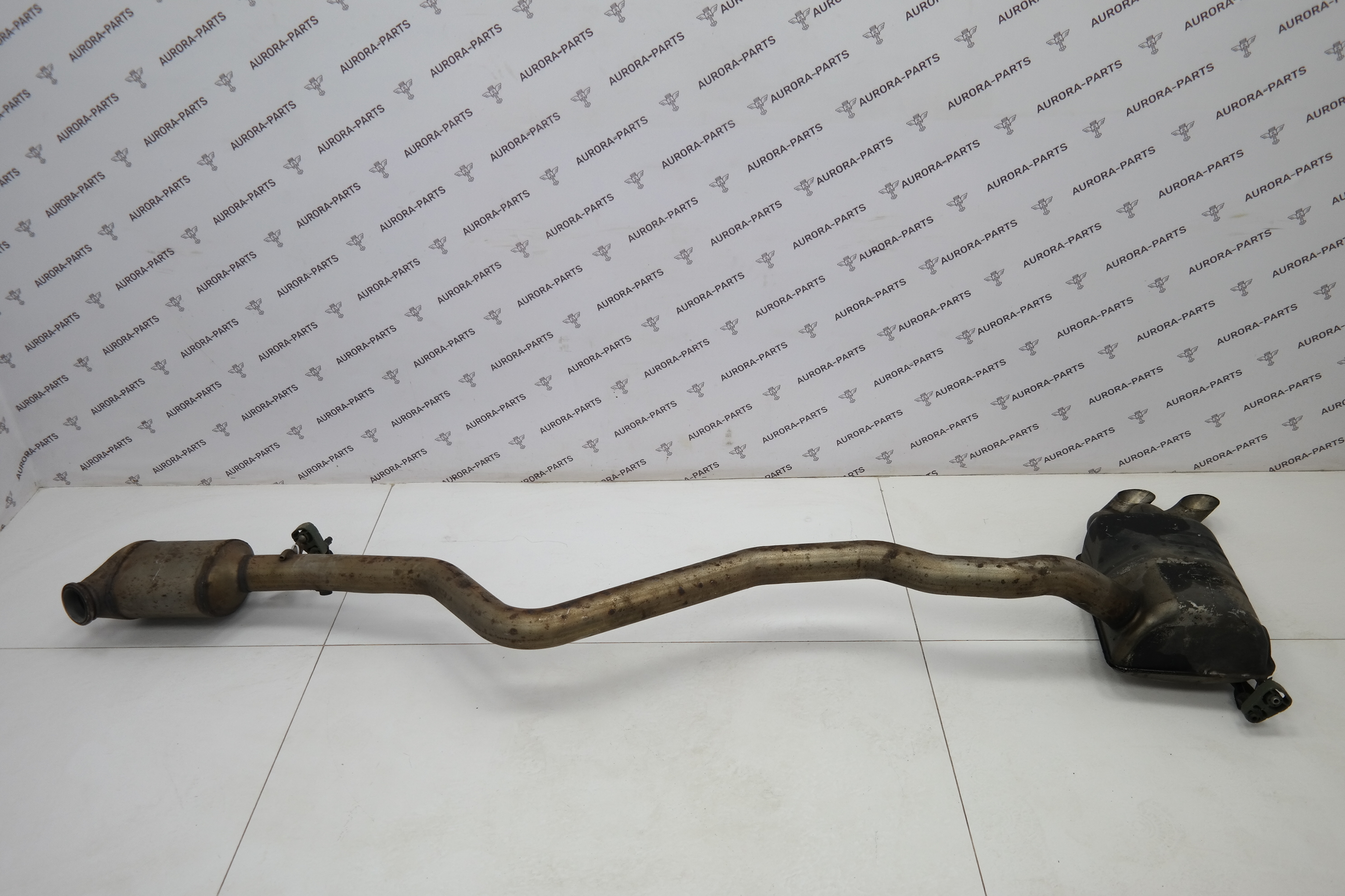 Глушитель задняя часть в сборе с катализатором Mercedes GLE-Coupe