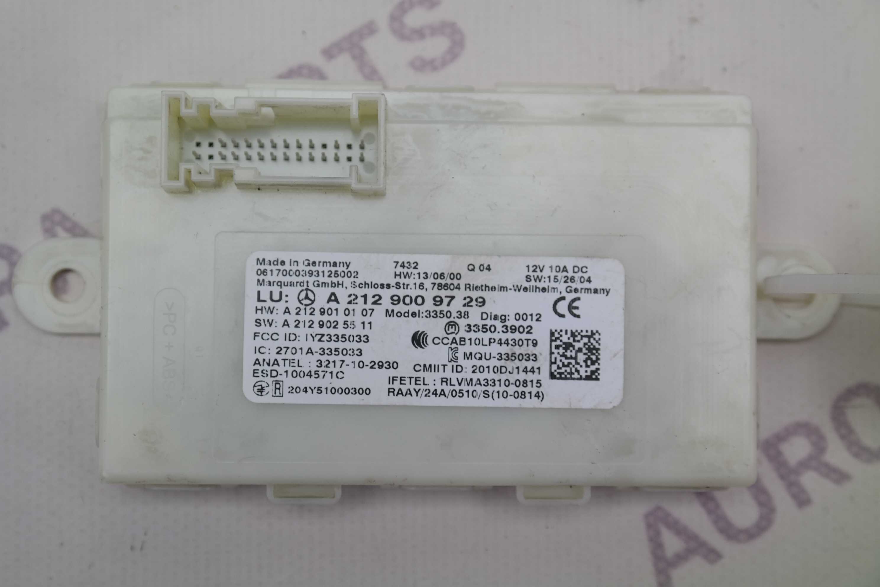 Блок управления Keyless go Mercedes GLE-Coupe