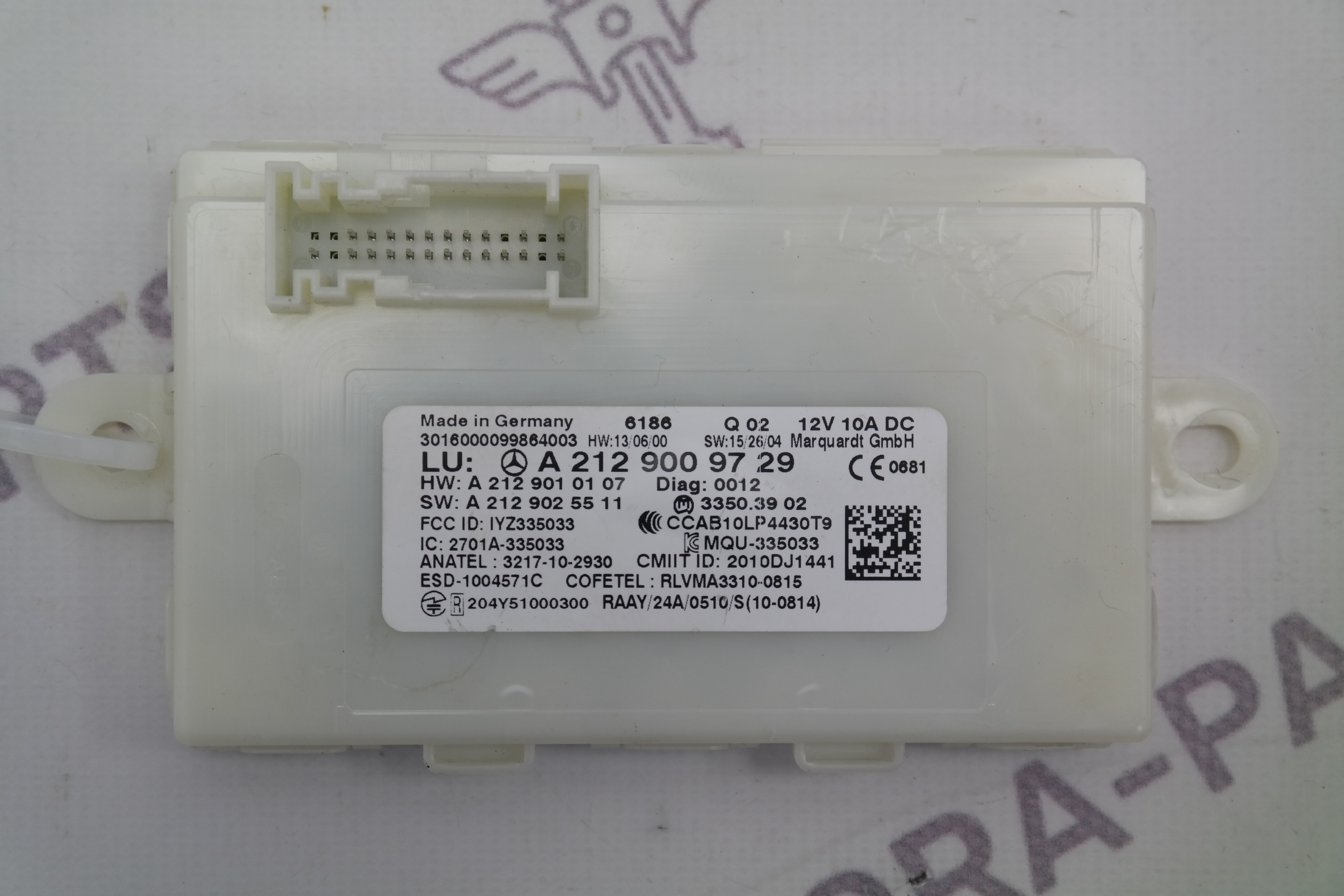 Блок управления Keyless go Mercedes GLE-Coupe