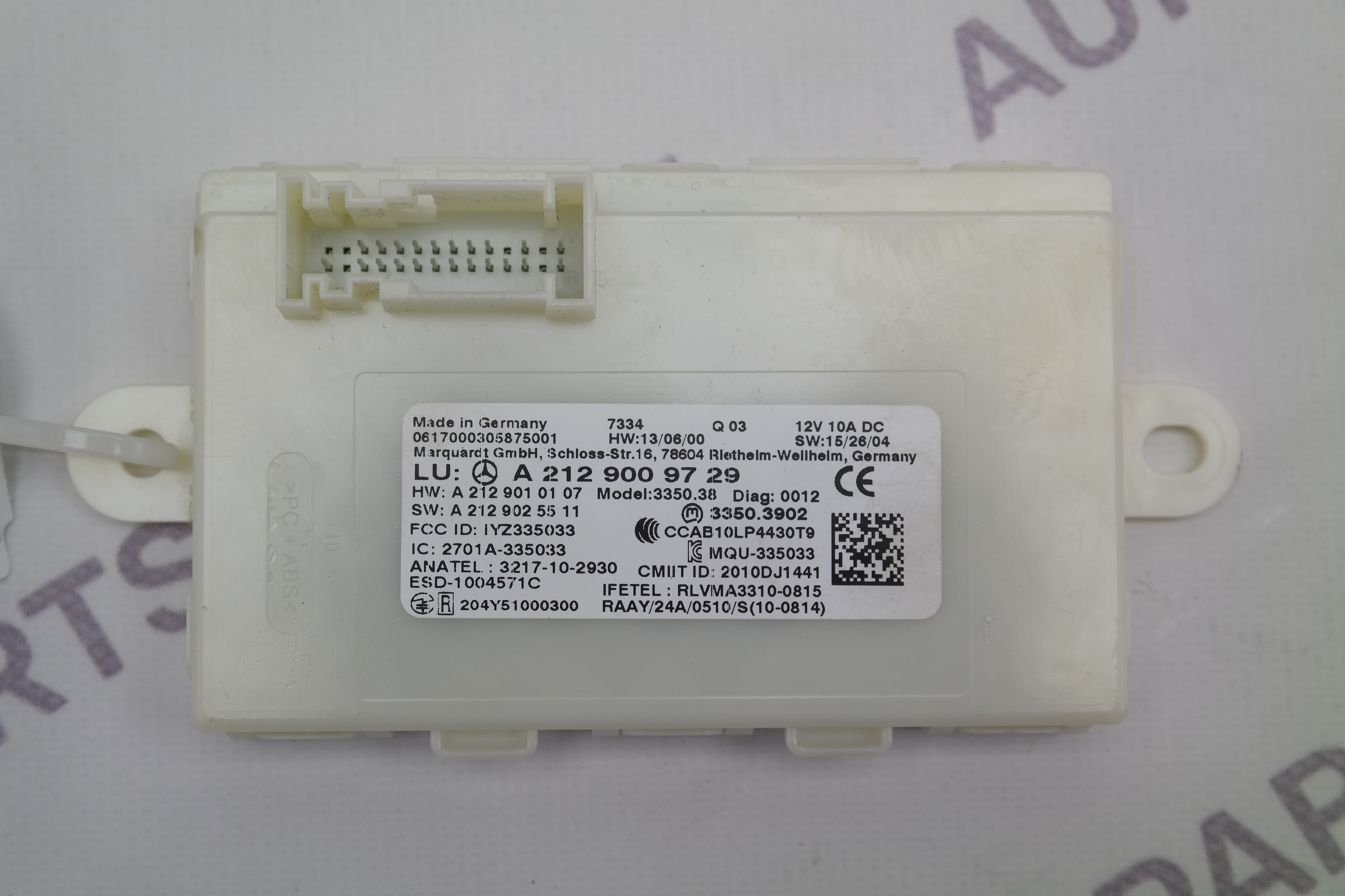 Блок управления Keyless go Mercedes GLE-Coupe