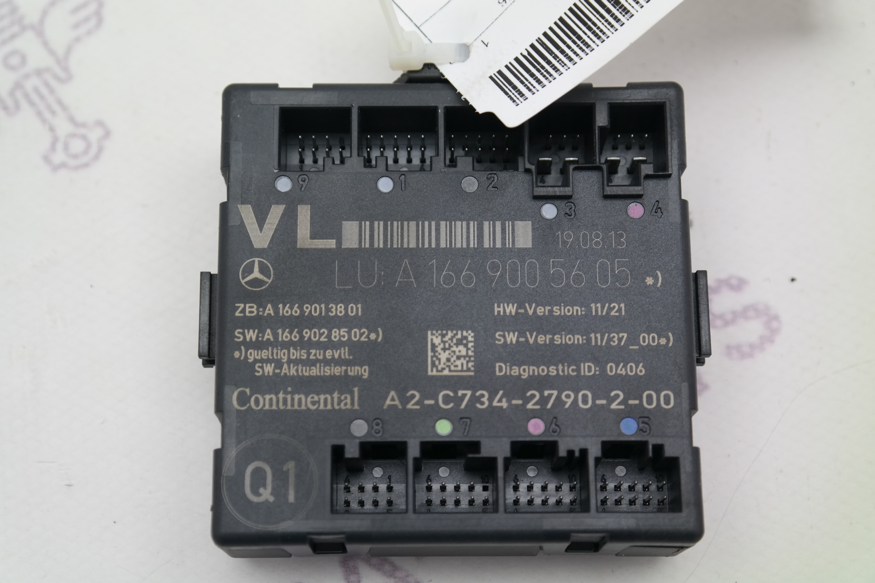 Блок управления электрикой передней двери LH Mercedes GLE-Coupe