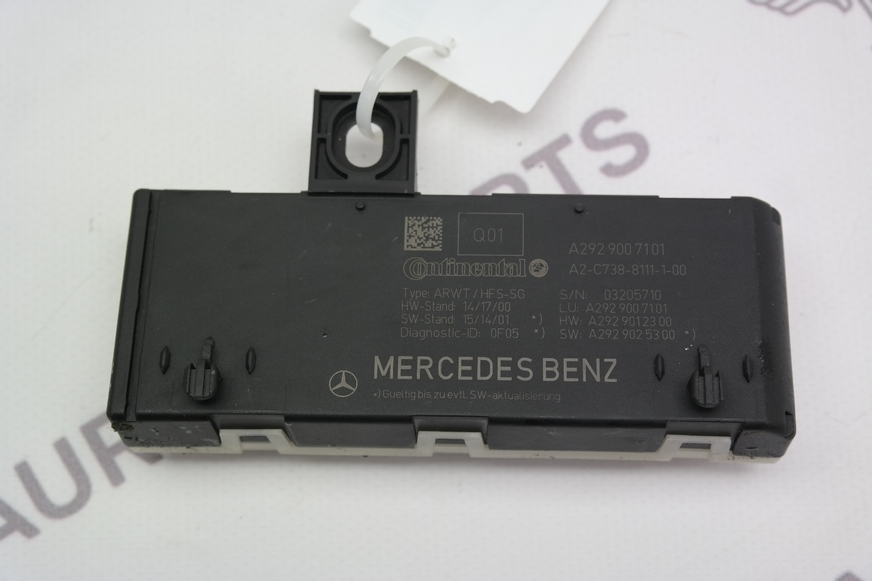 Блок управления крышкой багажника Mercedes GLE-Coupe