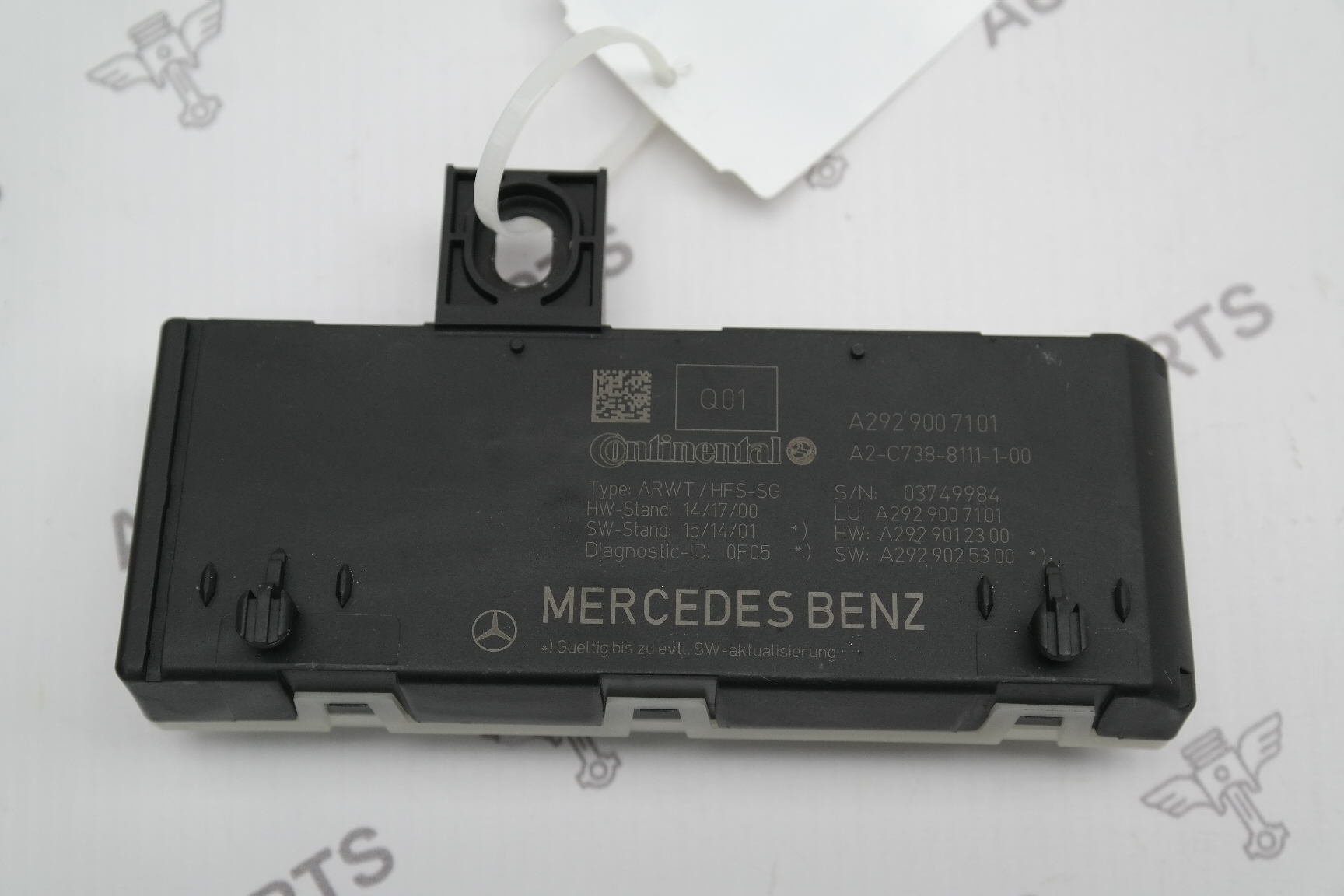 Блок управления крышкой багажника Mercedes GLE-Coupe