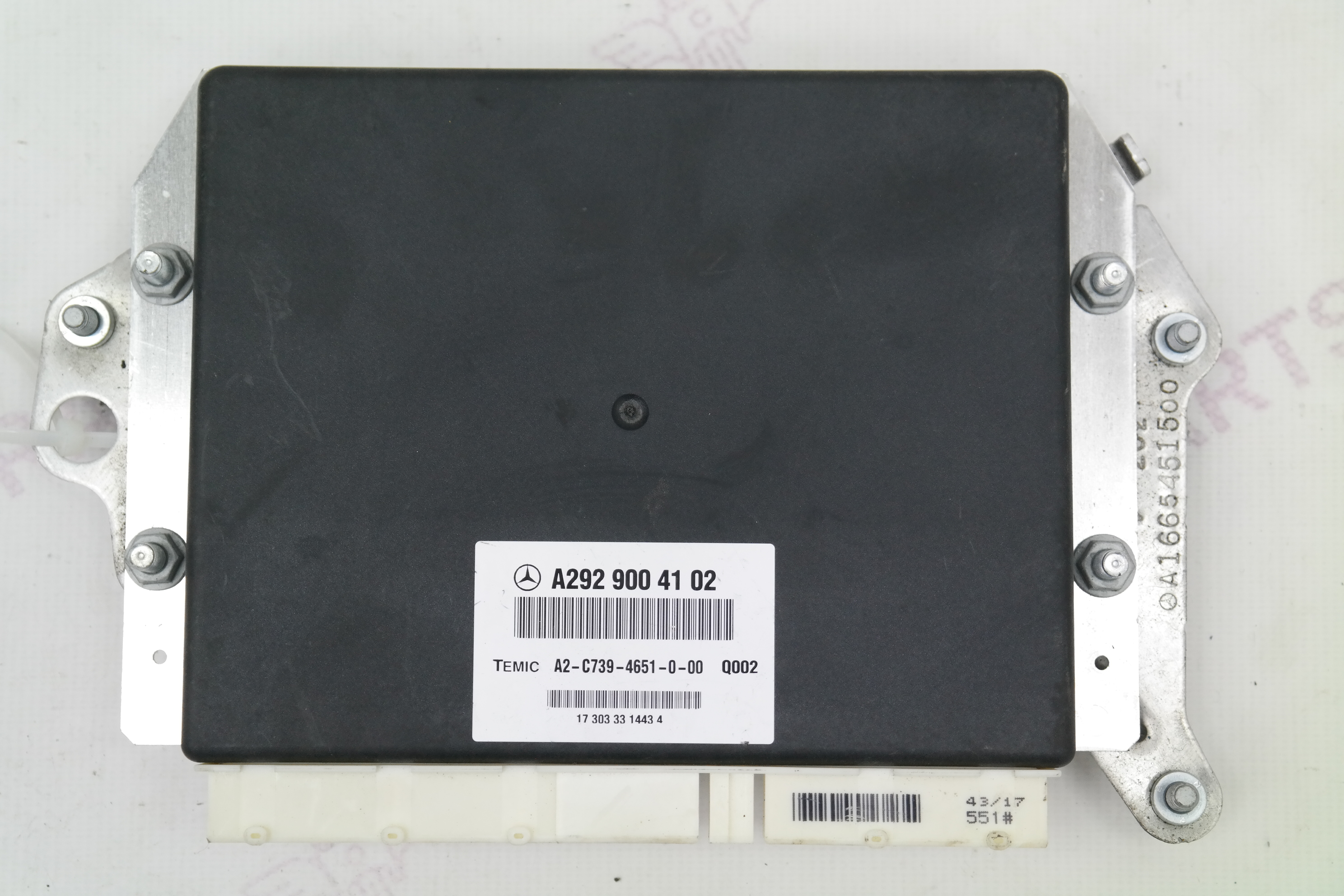 Блок управления пневмоподвеской Mercedes GL/GLS