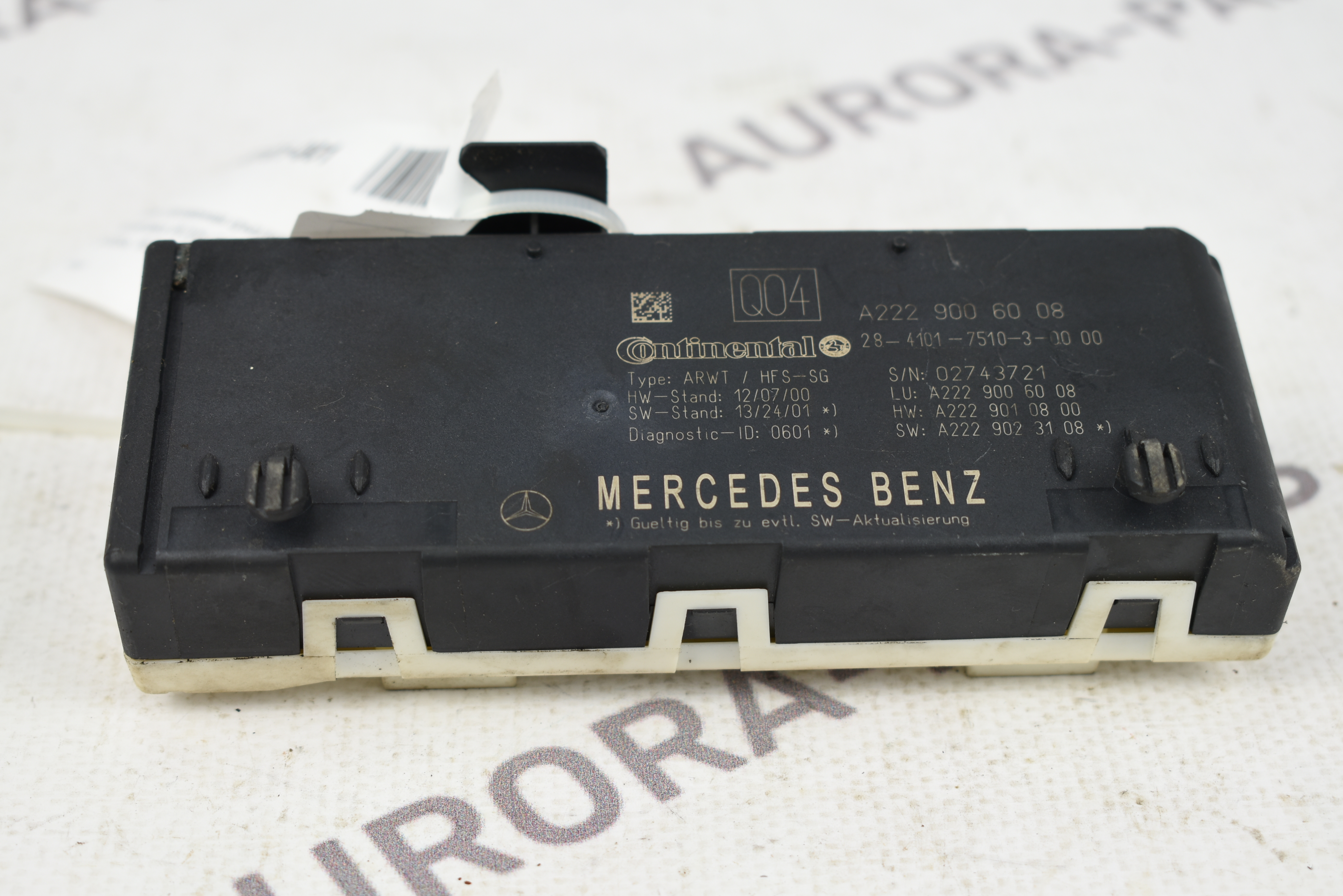 Блок управления крышкой багажника Mercedes C-Klasse