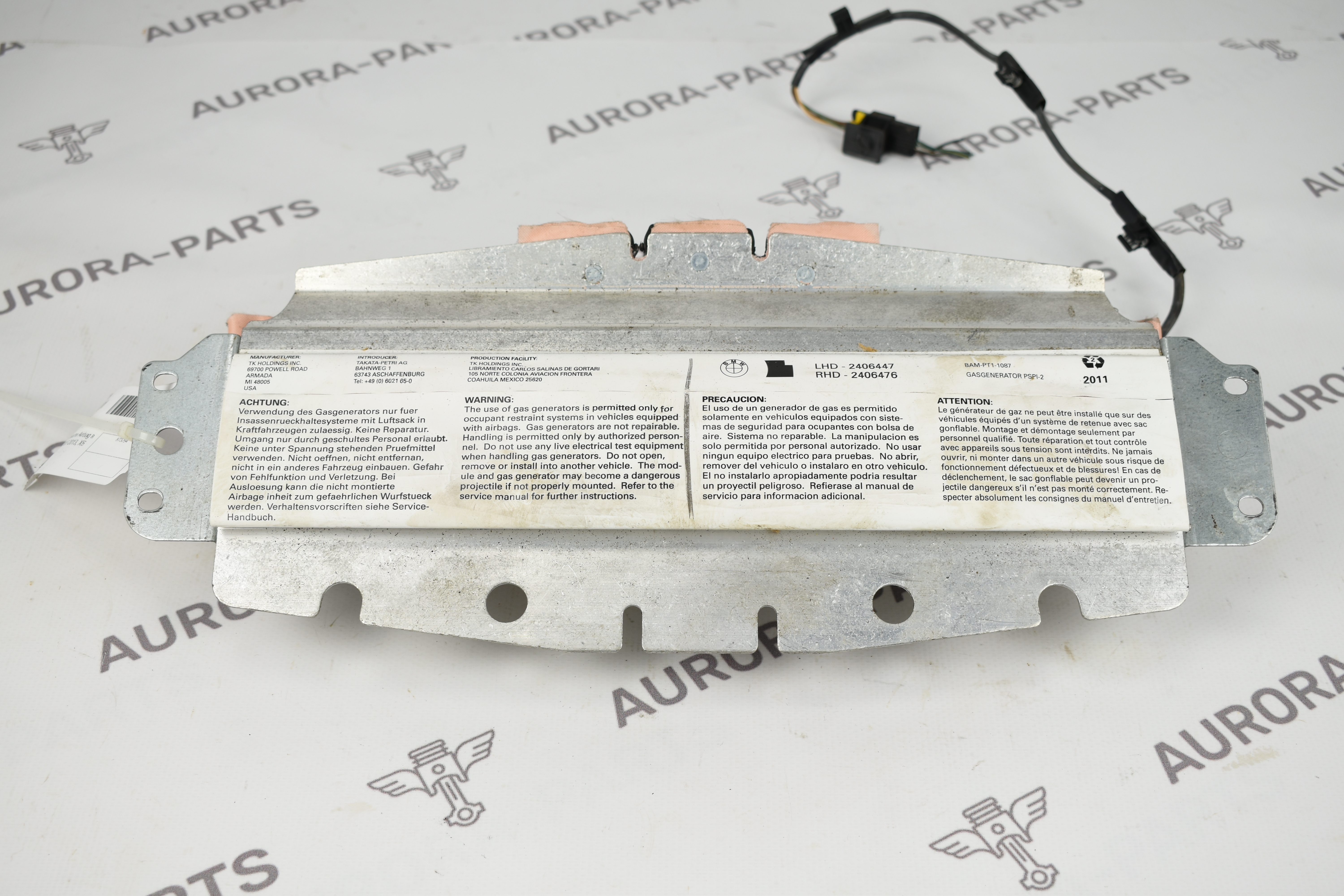 Подушка безопасности Airbag в торпеду BMW X6