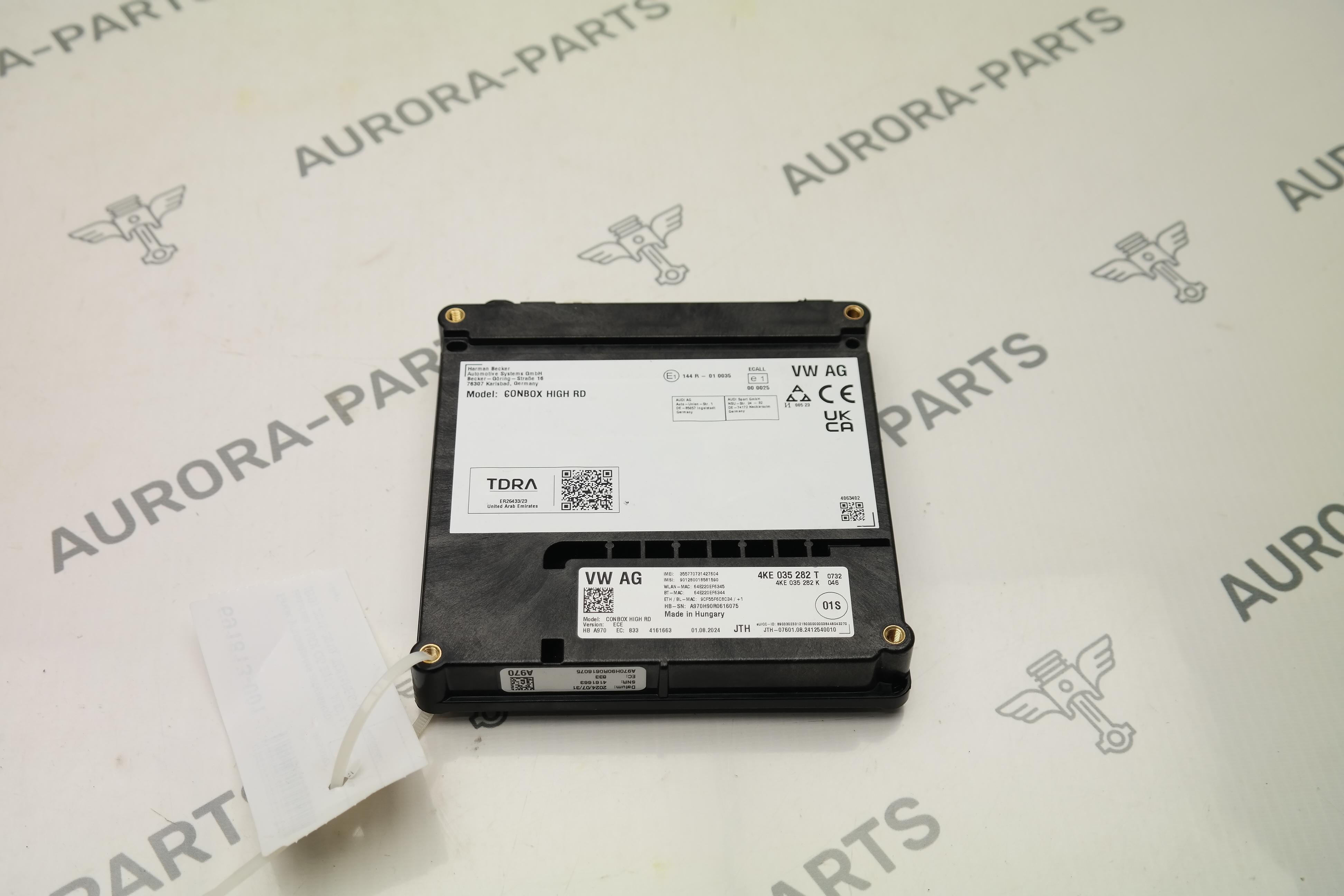 Блок управления аварийного вызова Audi Q7