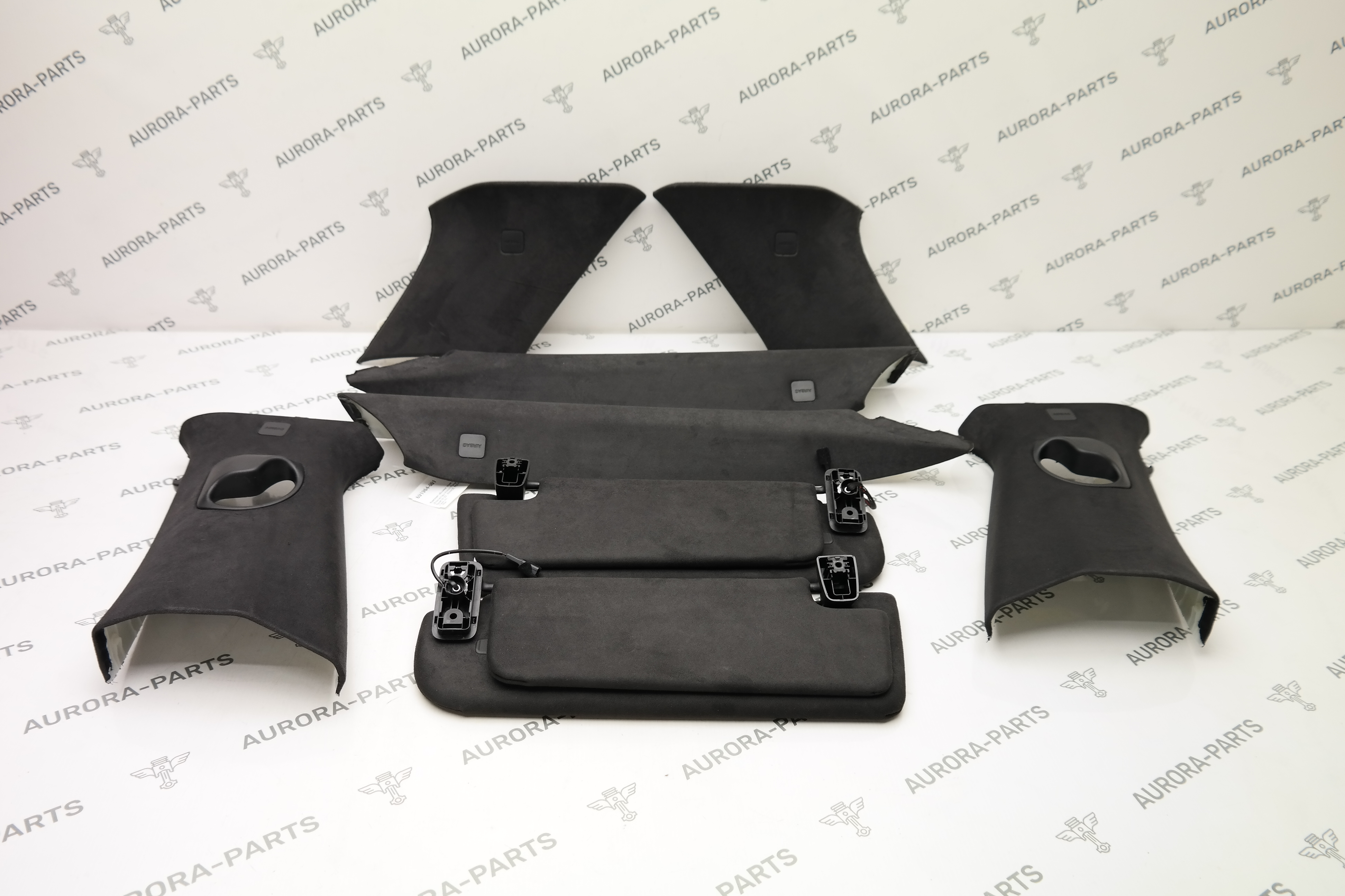 Комплект обшивок стоек салона  (Алькантара Alston) Land Rover Range Rover Sport