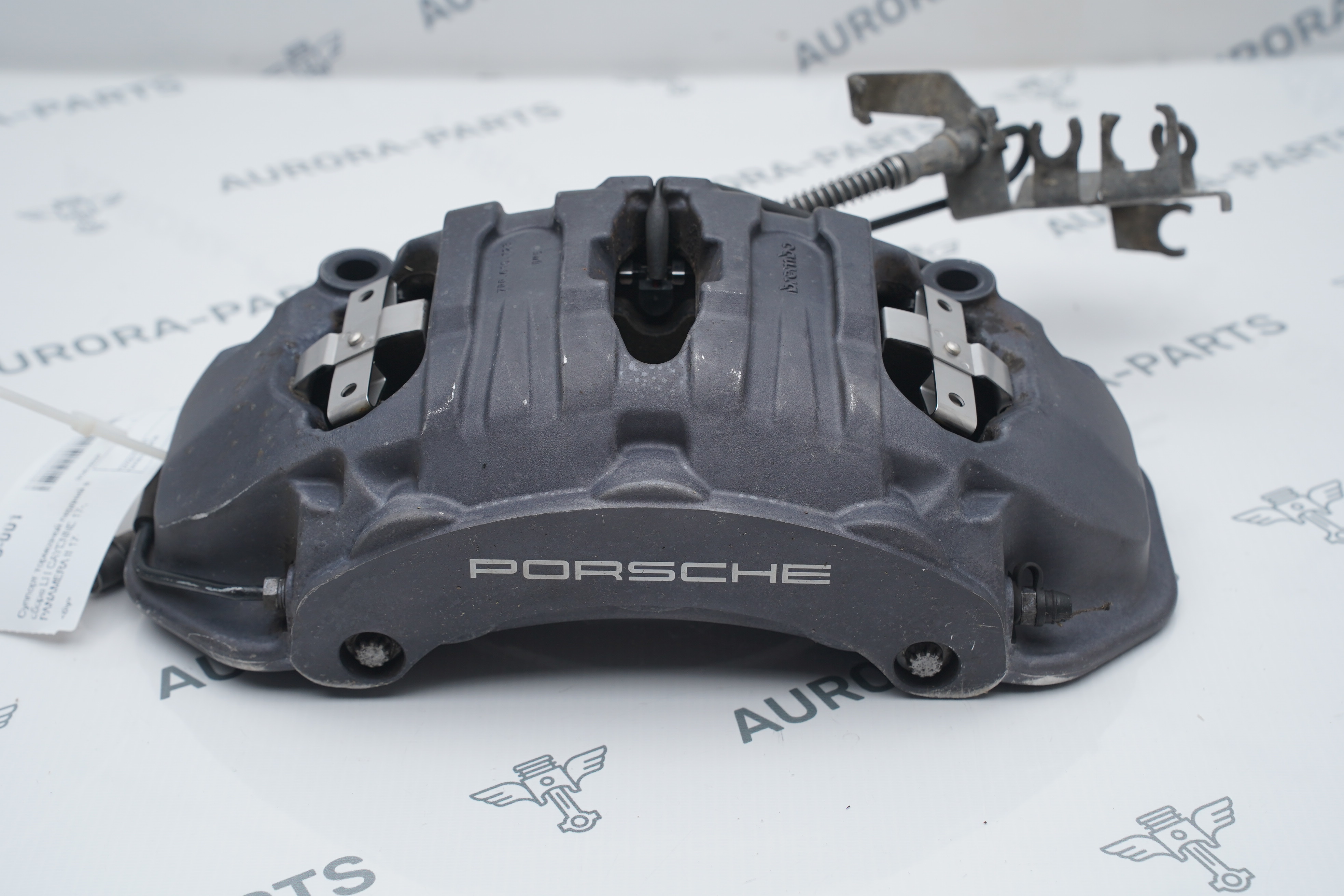 Суппорт тормозной передний в сборе LH Porsche Cayenne