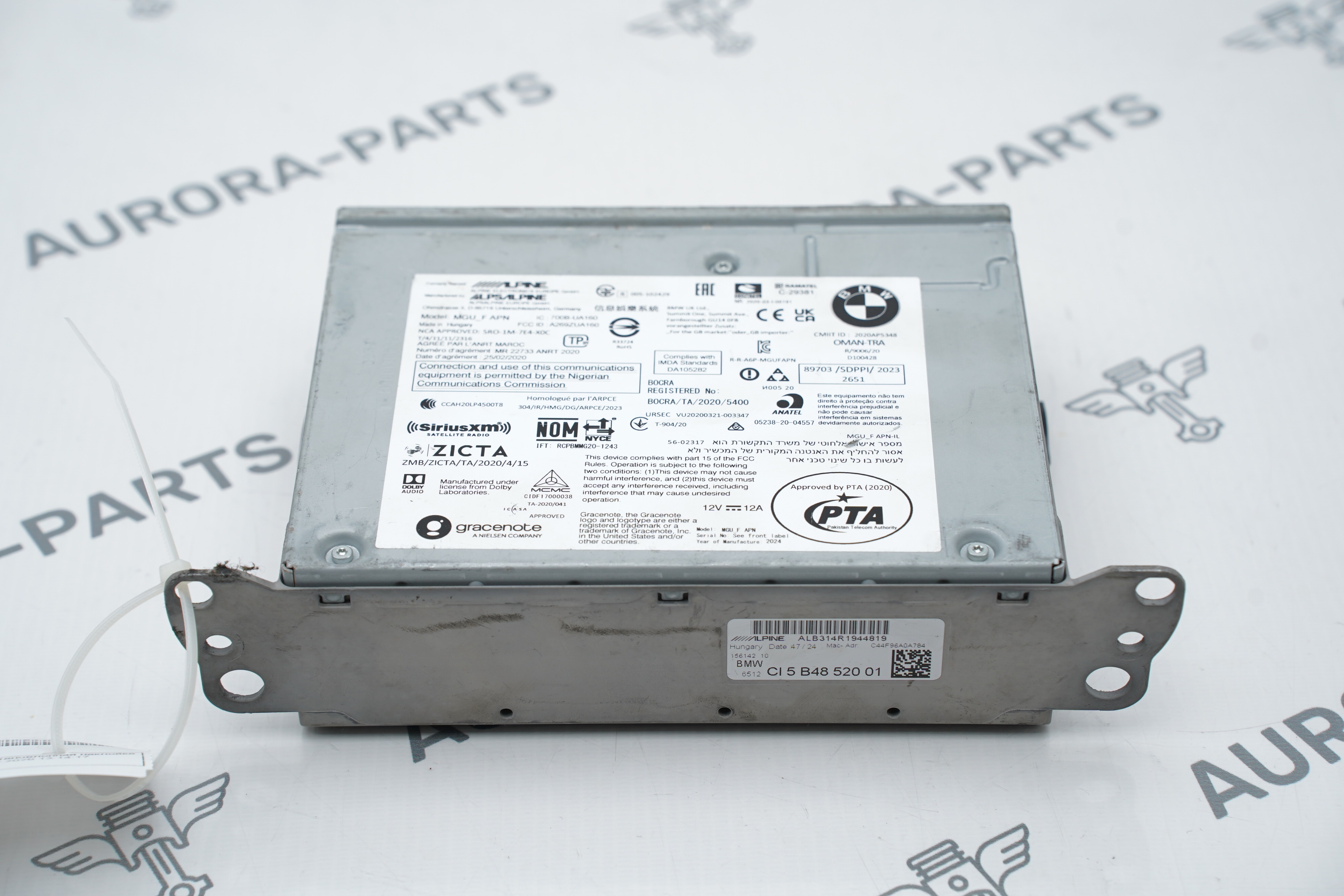 Блок управления магнитолой BMW 3-Series