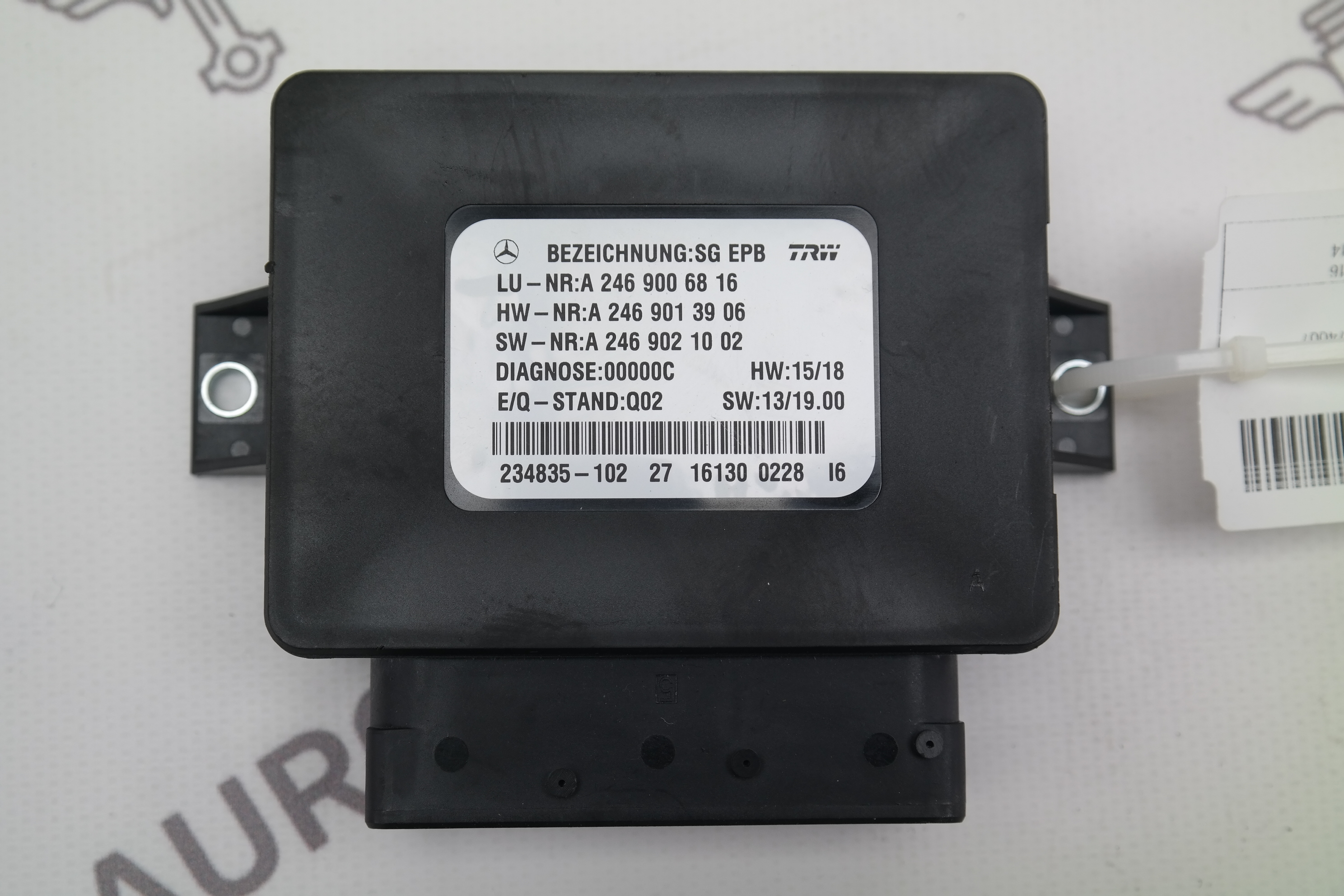 Блок управления стояночным тормозом Mercedes ML/GLE