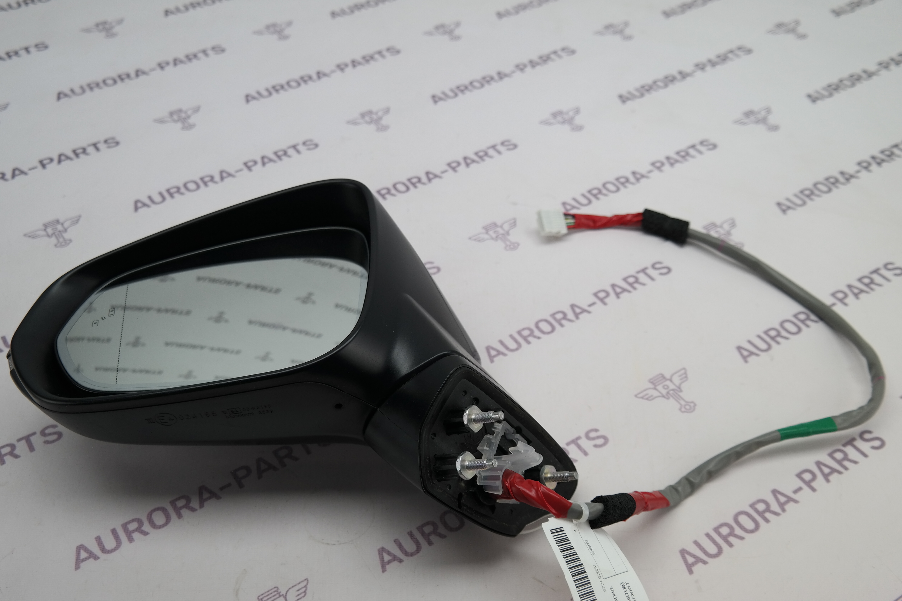 Зеркало в сборе (мертвая зона, затемнение, подогрев, автоскладывание,15 контактов) LH Lexus RX