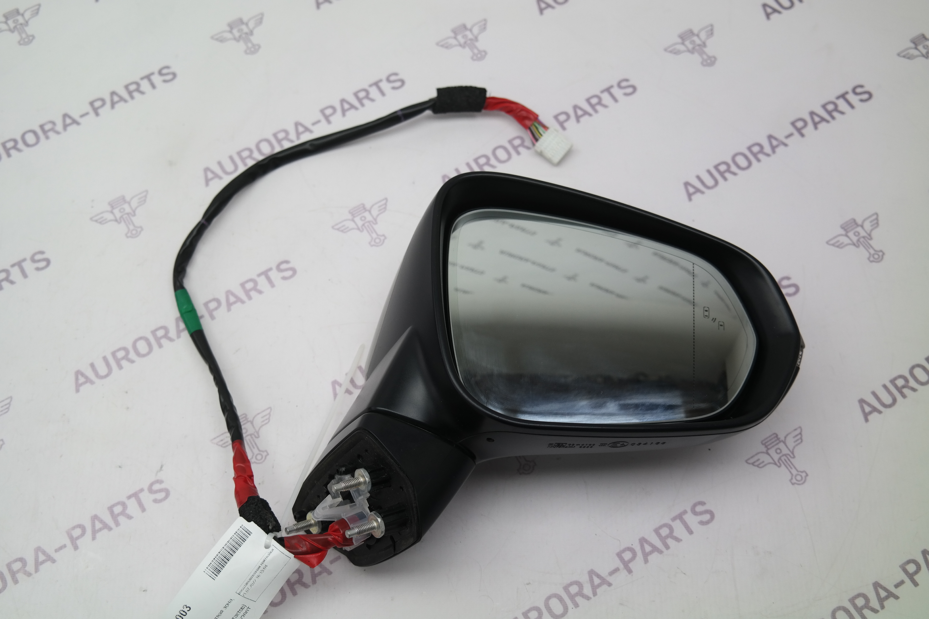 Зеркало в сборе (мертвая зона, затемнение, подогрев, автоскладывание,15 контактов) RH Lexus RX