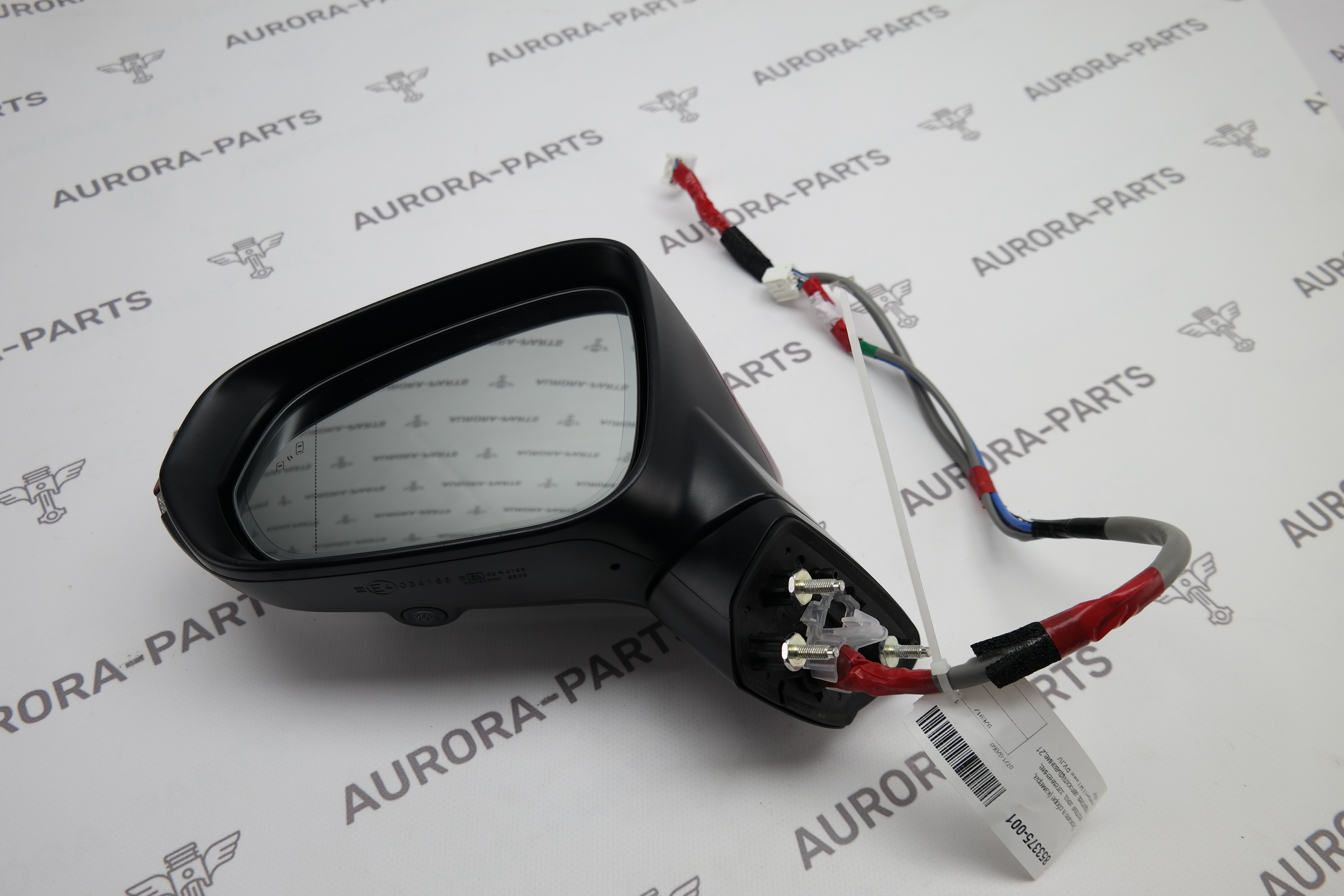 Зеркало в сборе (камера, мертвая зона, затемнение, подогрев, автоскладывание,21 контакт) LH Lexus RX