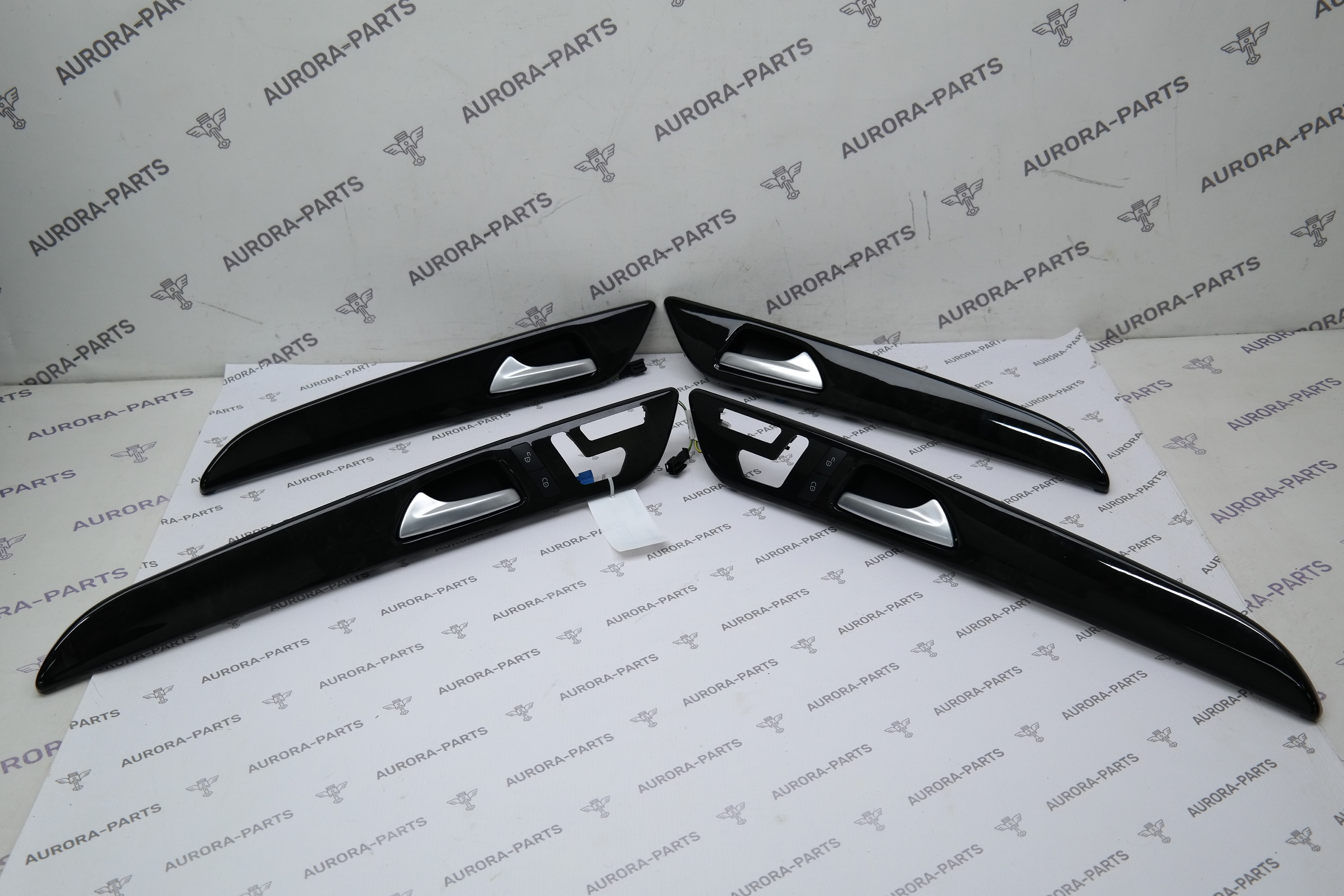 Накладки на двери (комплект) "Древесина тополя" Mercedes GL/GLS