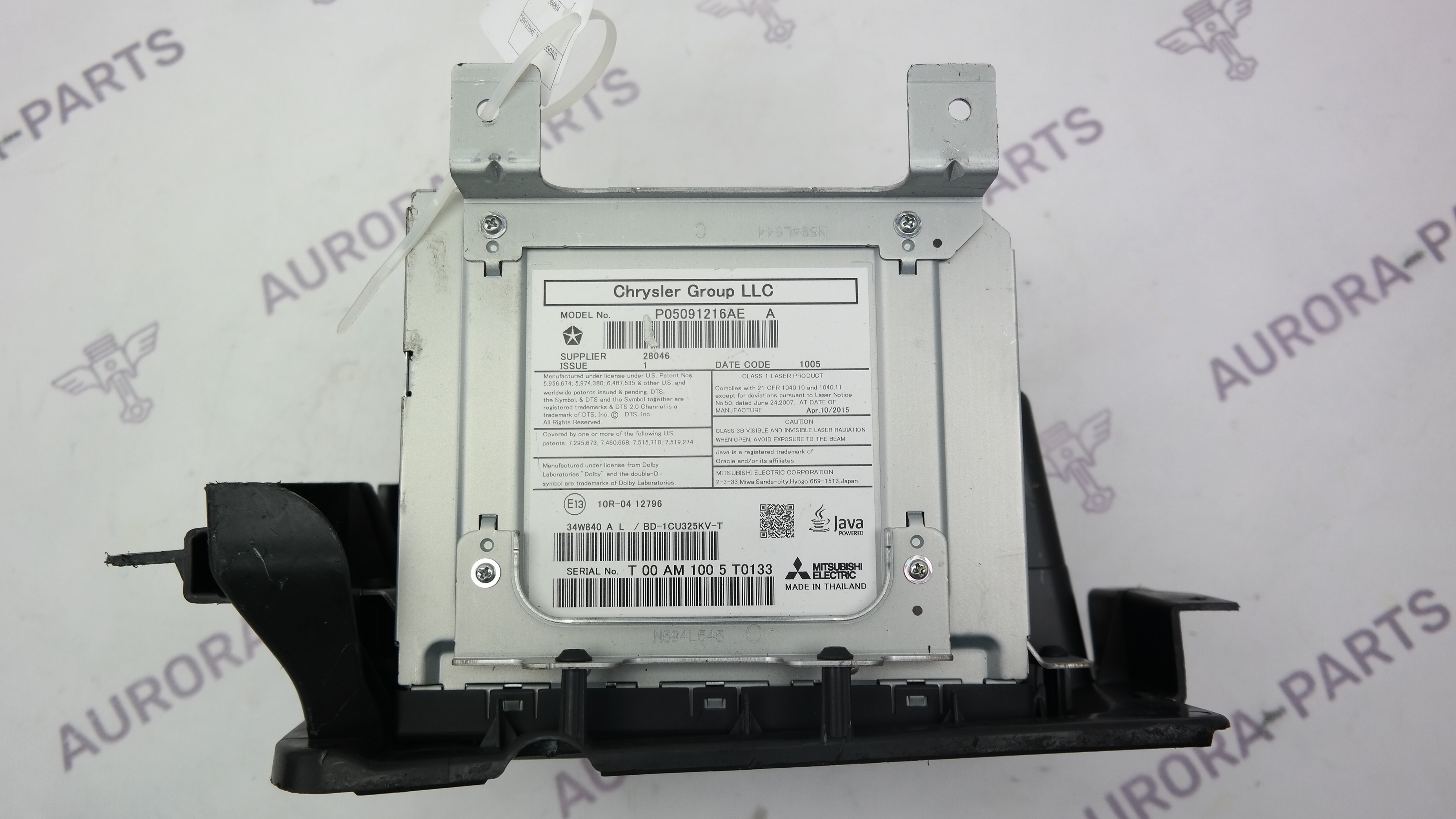 Проигрыватель DVD Jeep Grand Cherokee