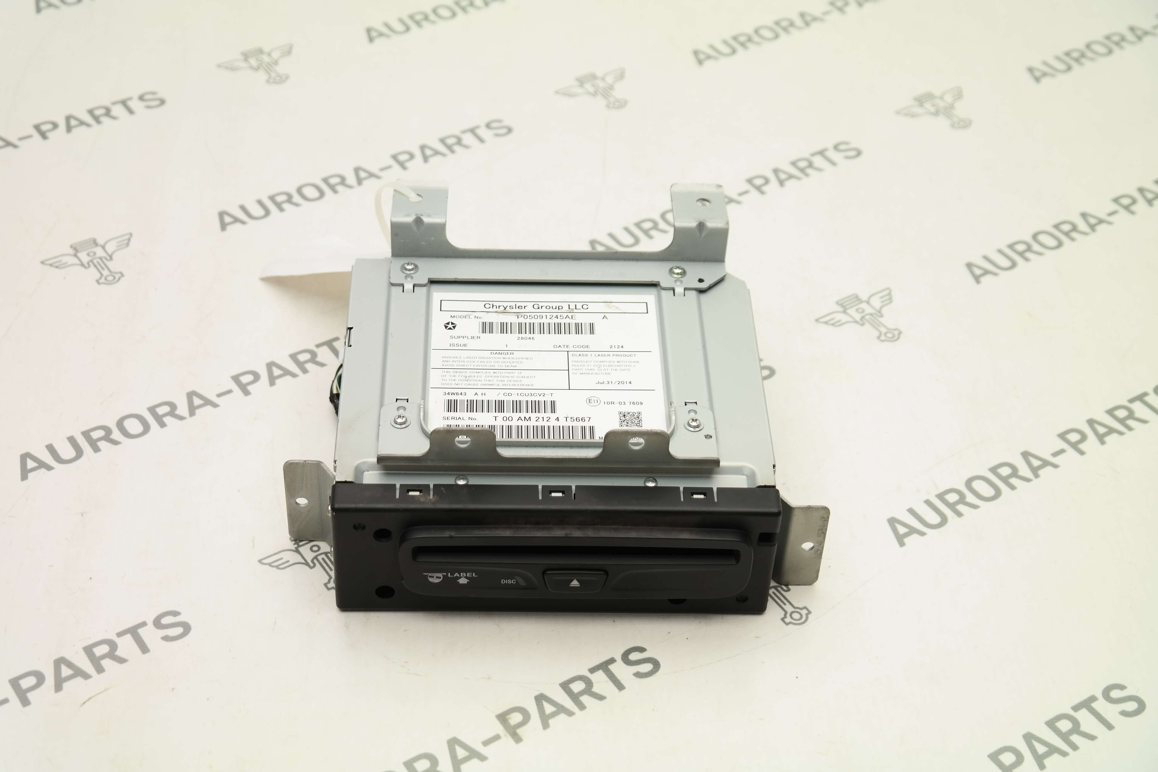 Проигрыватель DVD Jeep Grand Cherokee