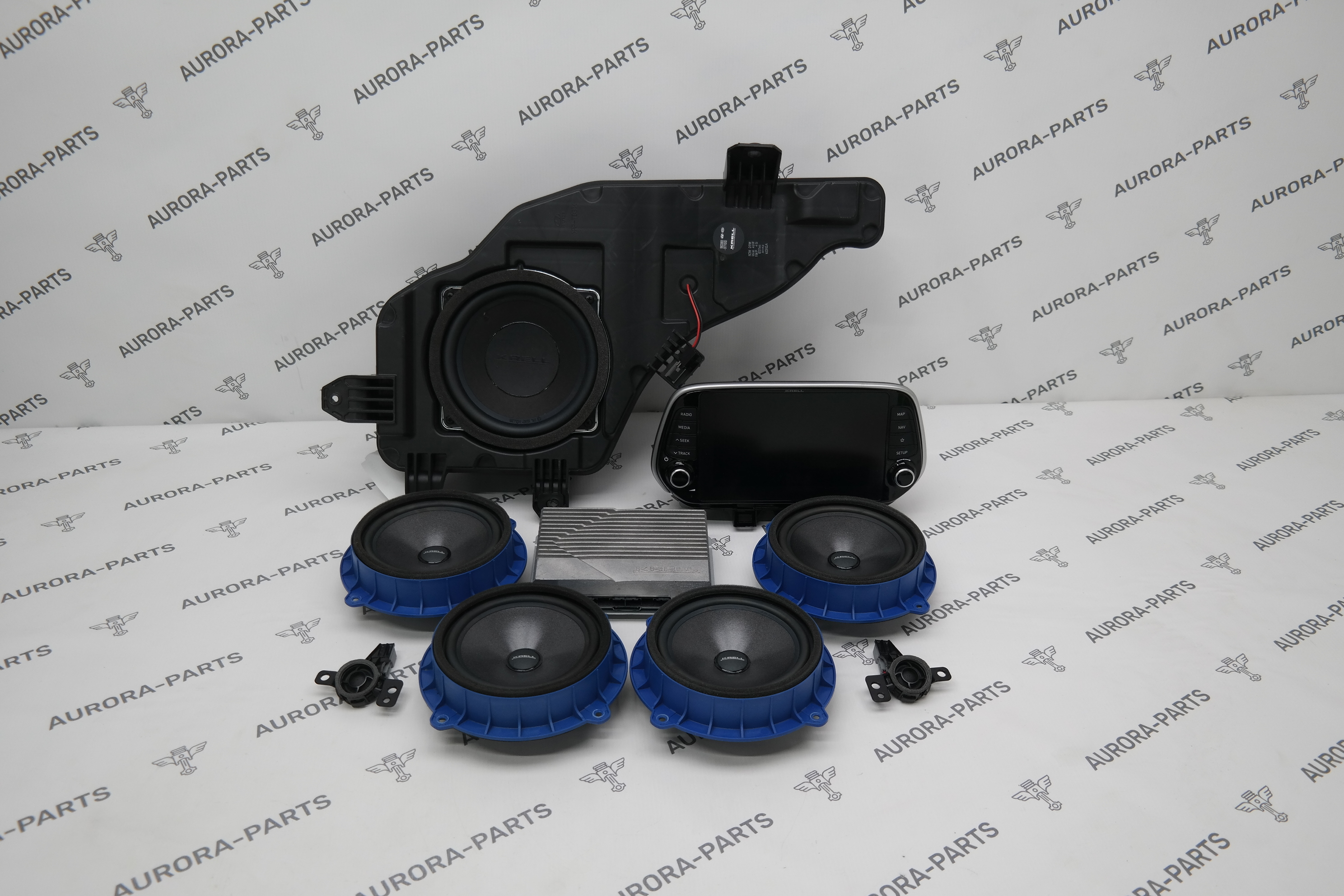 Комплект акустики (KRELL) (Динамики, усилитель, головное устройство Hyundai Tucson