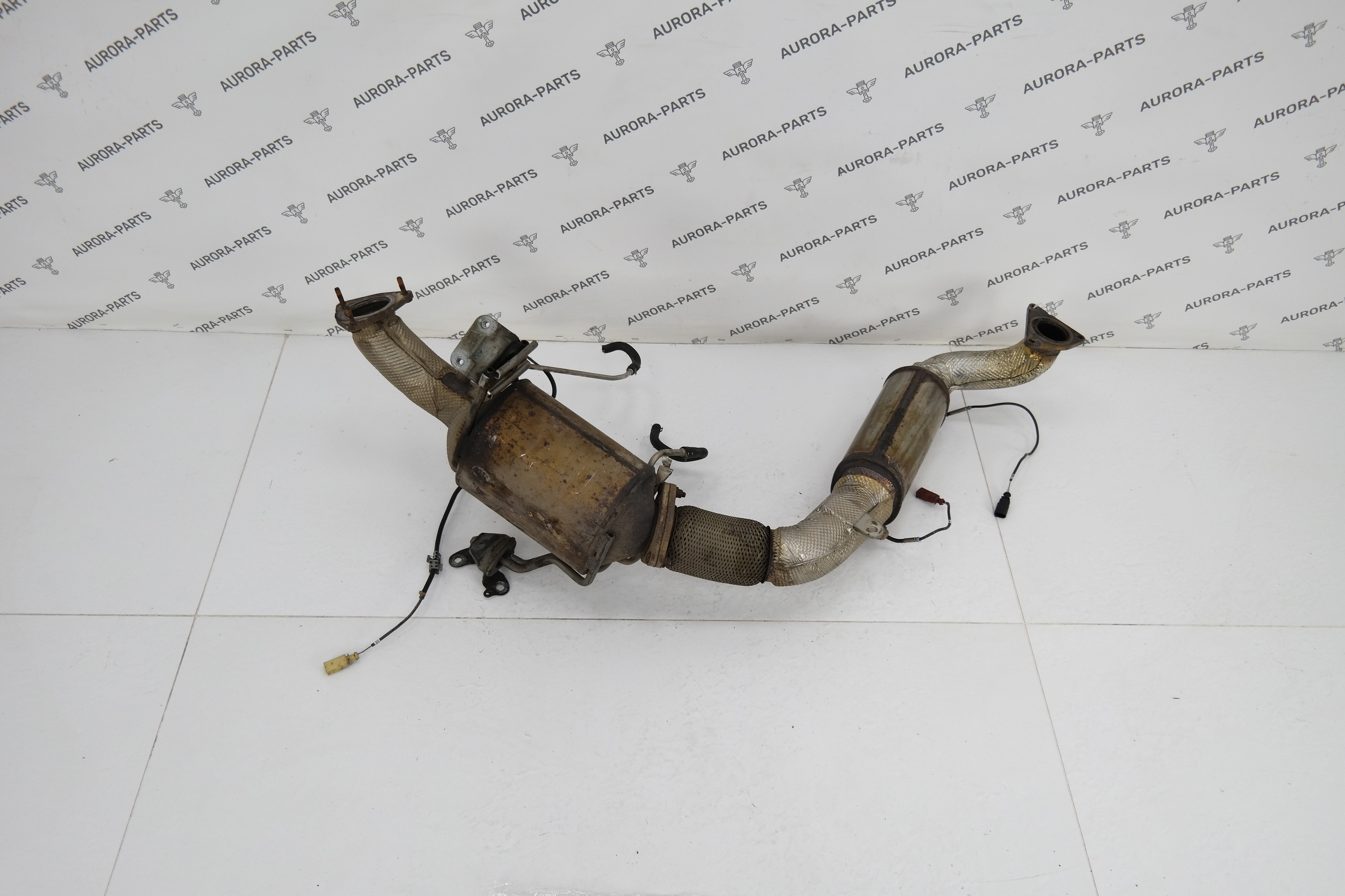 Катализатор в сборе с сажевым фильтром 3.0 TDi CNR Porsche Cayenne