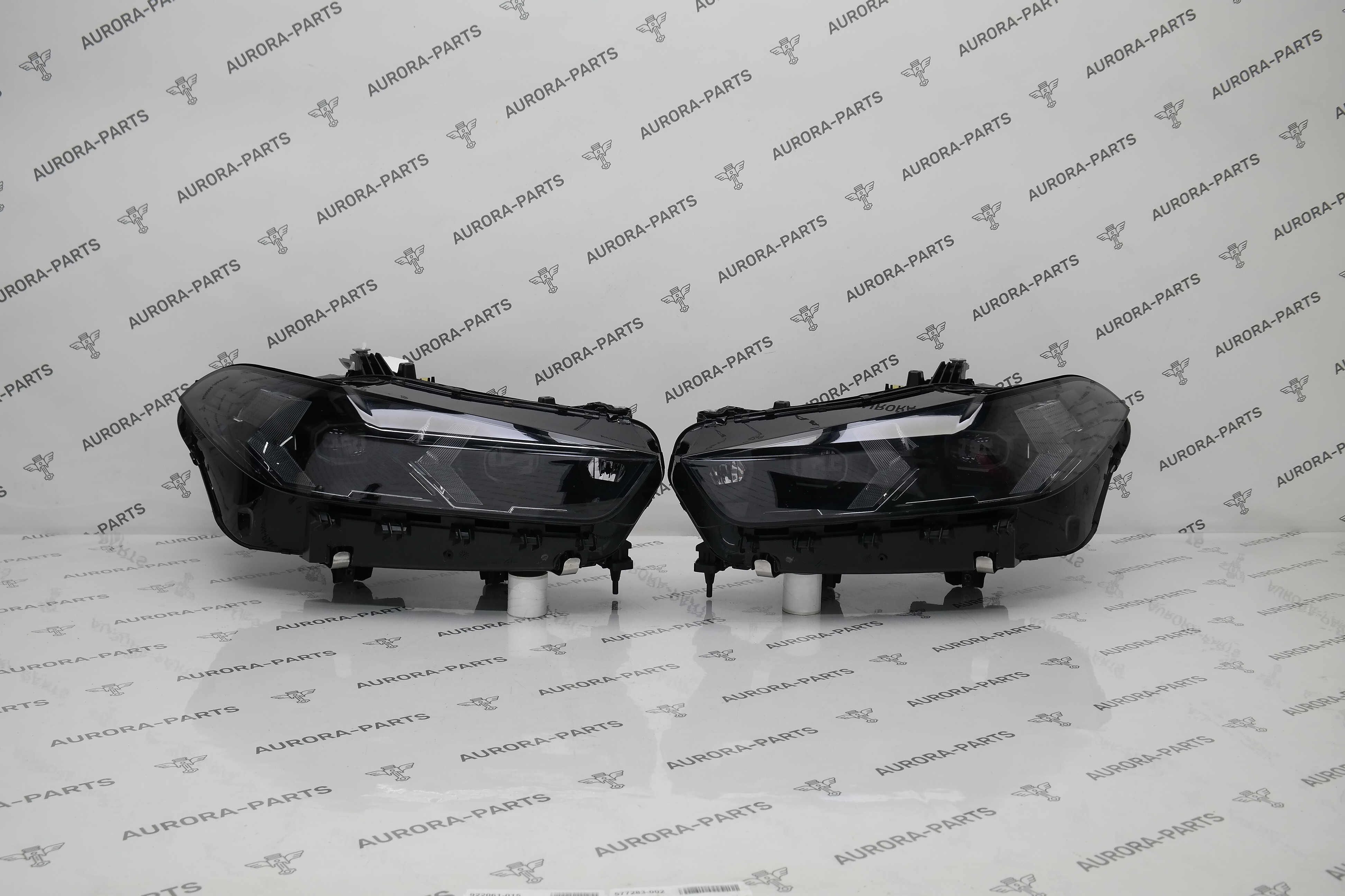 Фары светодиодные адаптив рестайлинг SHADOW LINE BMW X6