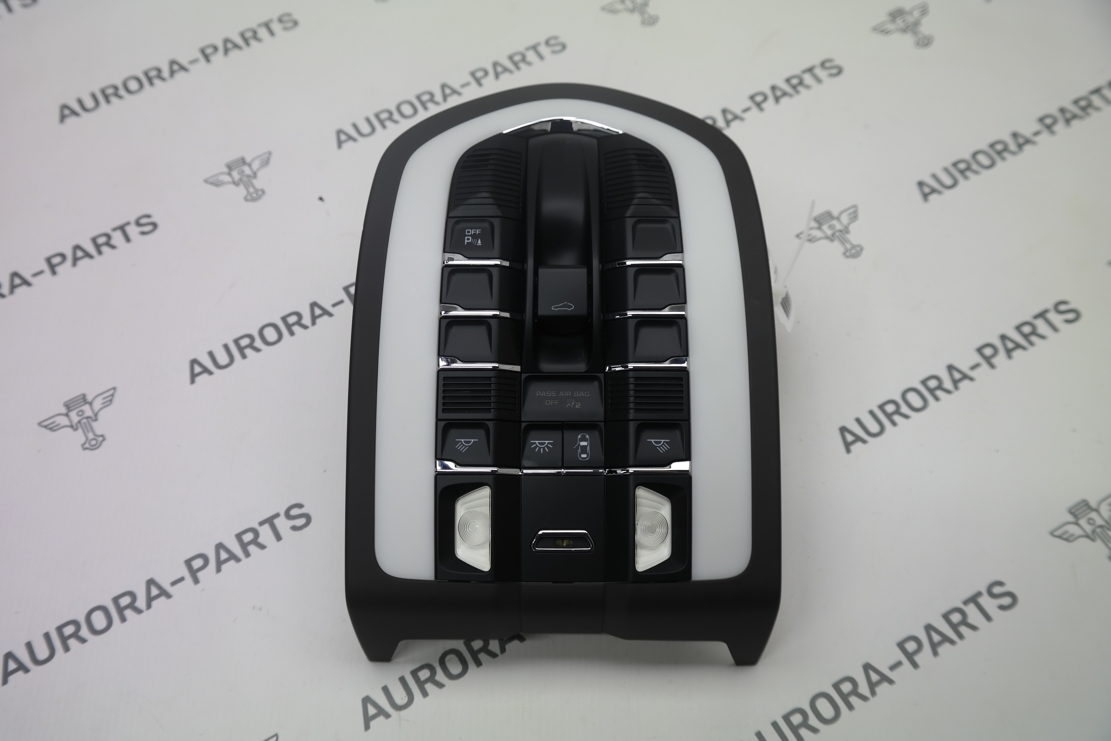 Консоль потолочная в сборе Porsche Cayenne