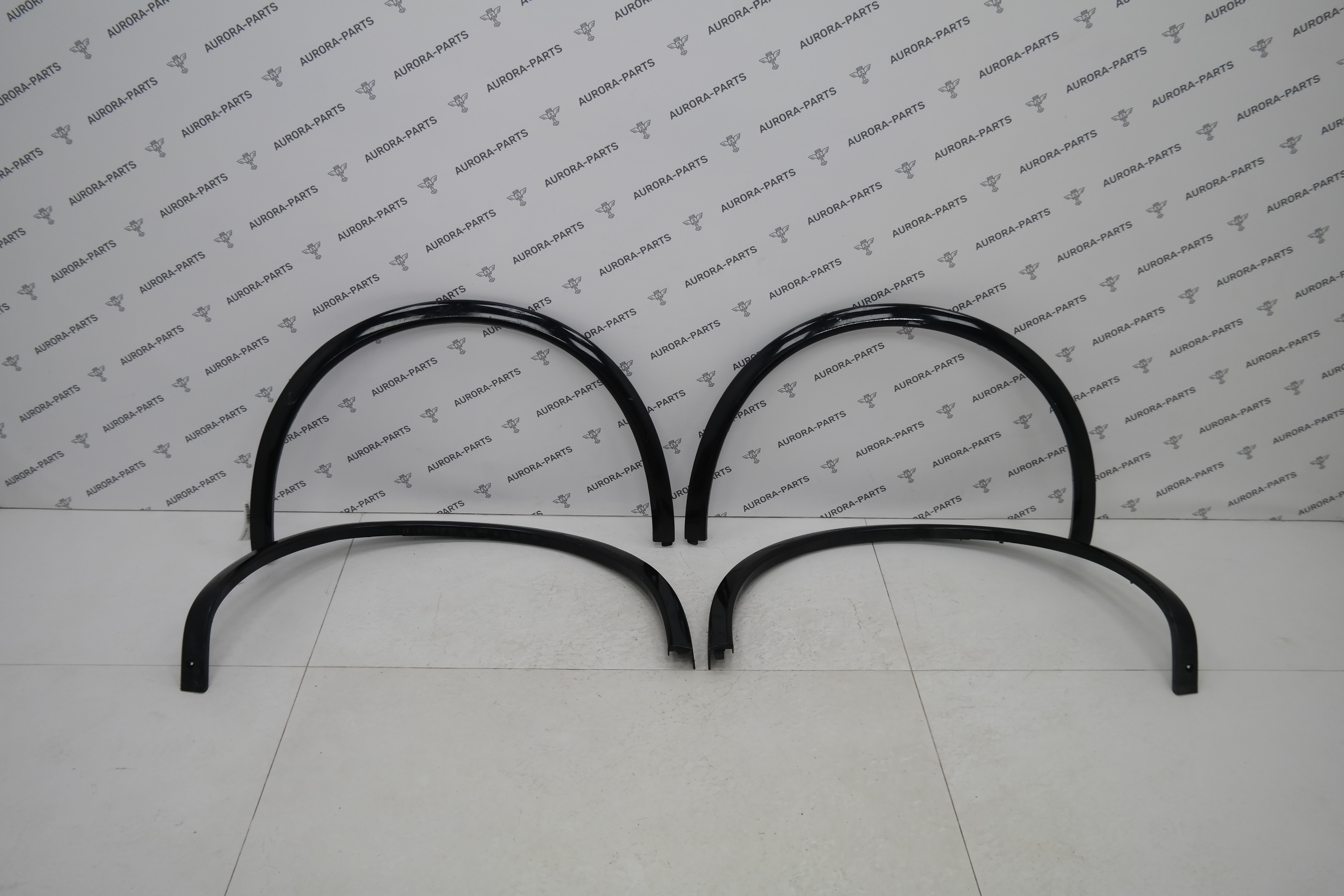 Комплект молдингов , расширители (Крашеные в чёрный) Porsche Cayenne