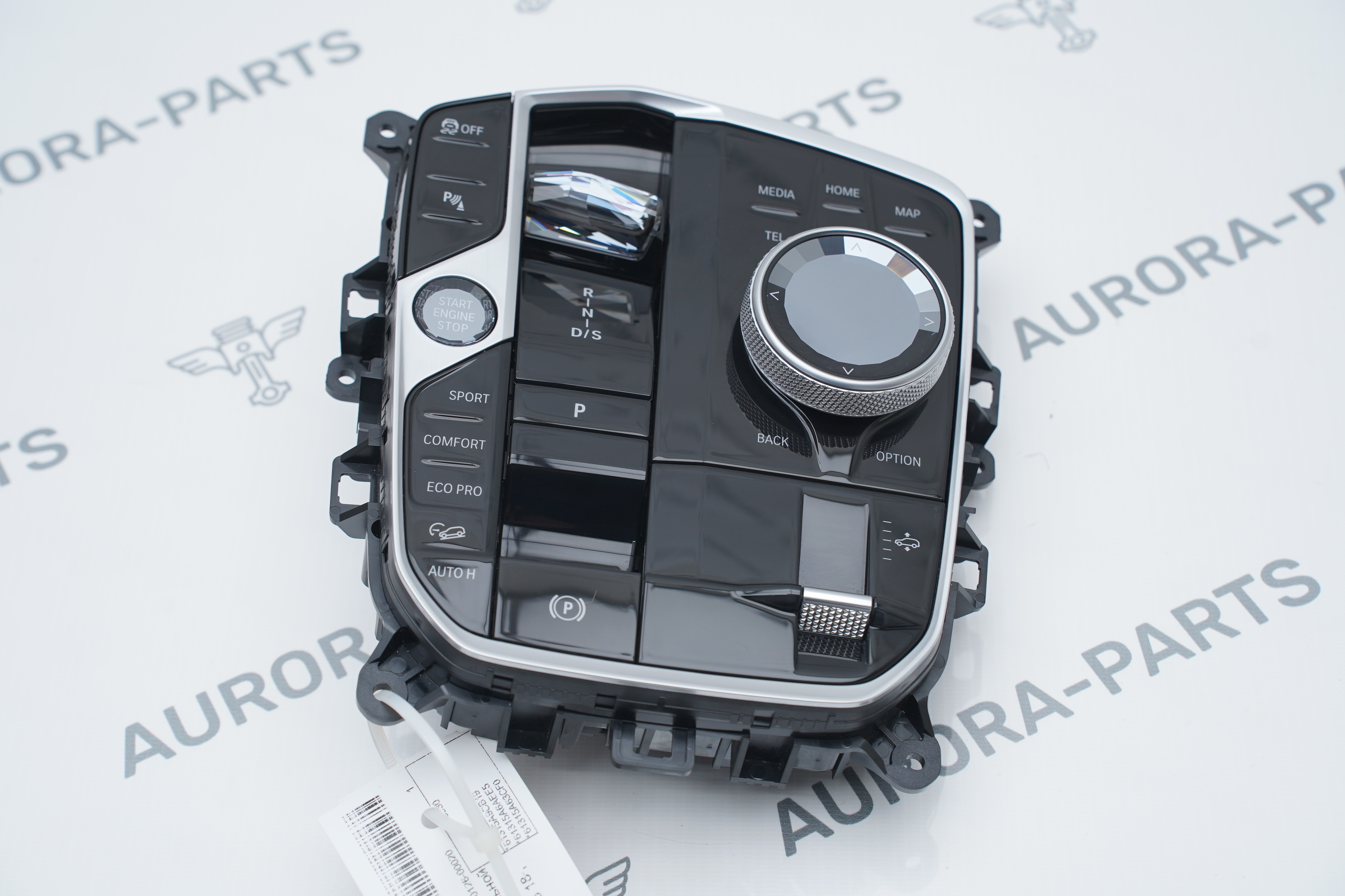 Центр управления в центральной консоли в сборе (Комплект хрусталя) BMW X5