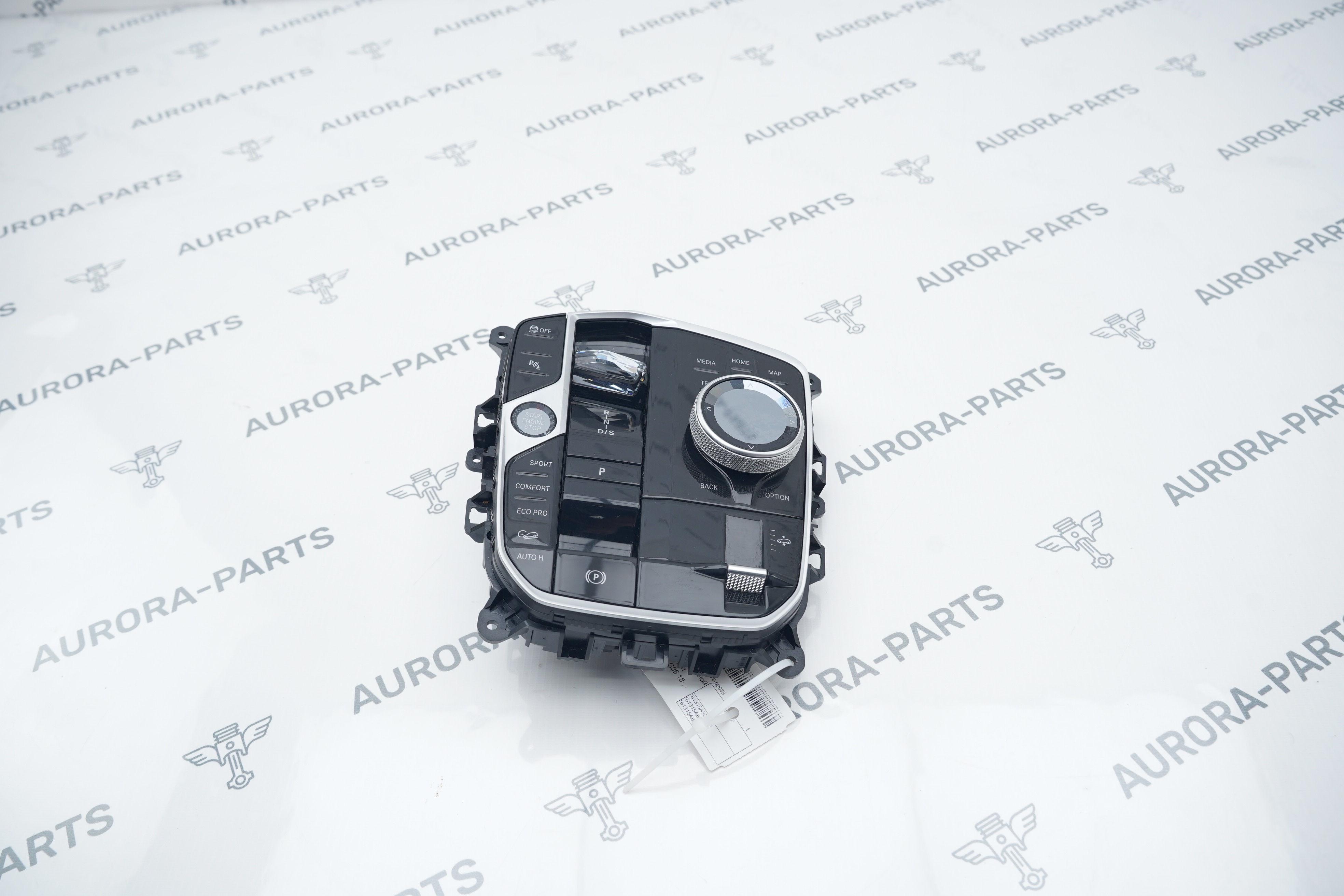 Центр управления в центральной консоли в сборе (Комплект хрусталя) BMW X5