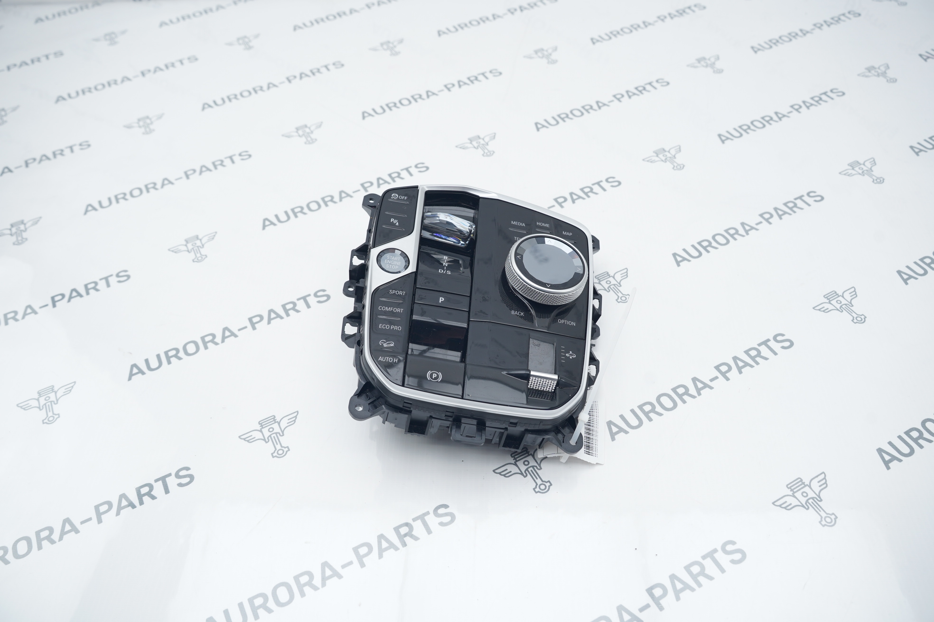 Центр управления в центральной консоли в сборе (Комплект хрусталя) BMW X5