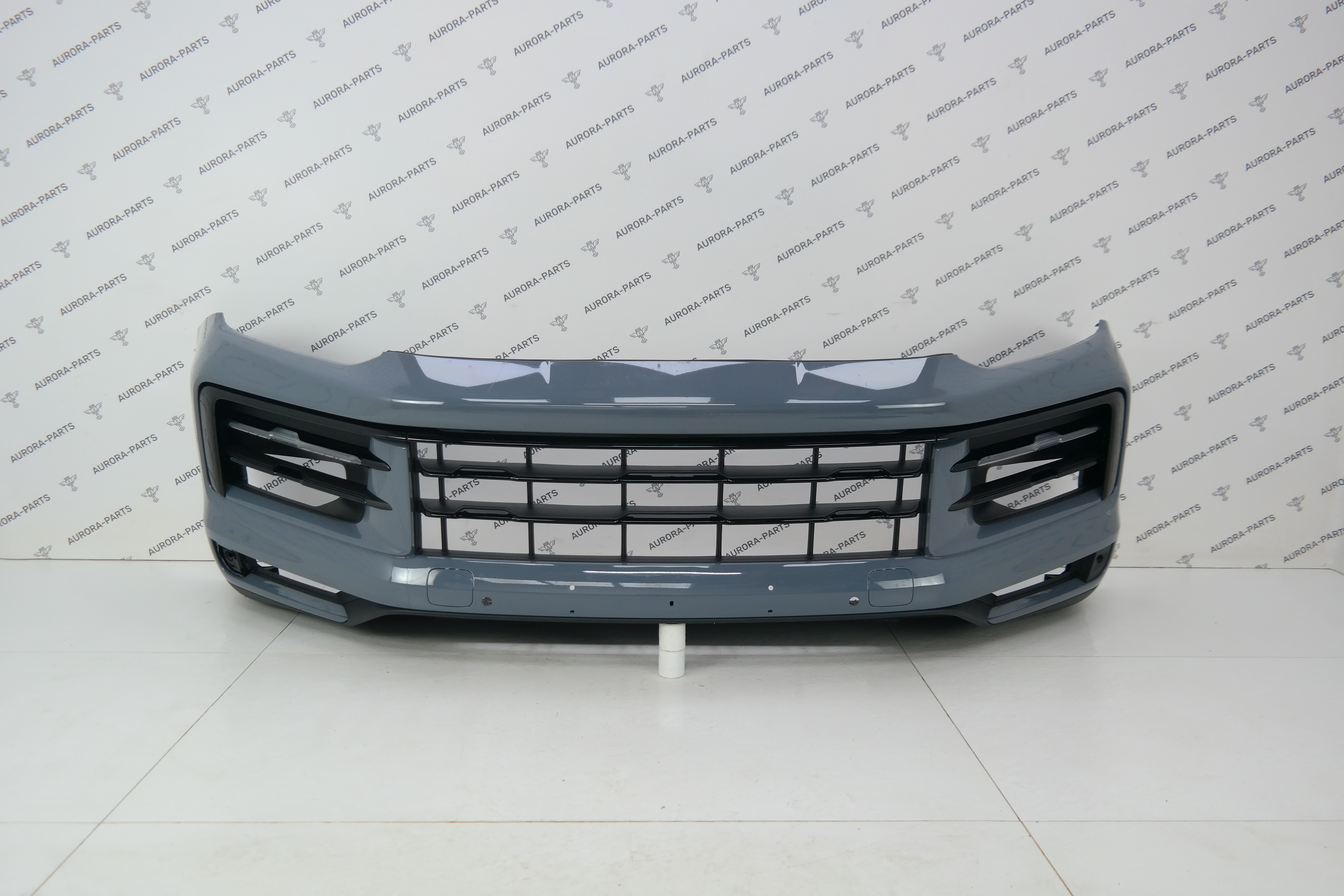 Бампер передний в сборе (Рейстайлинг, без парктроников) Porsche Cayenne