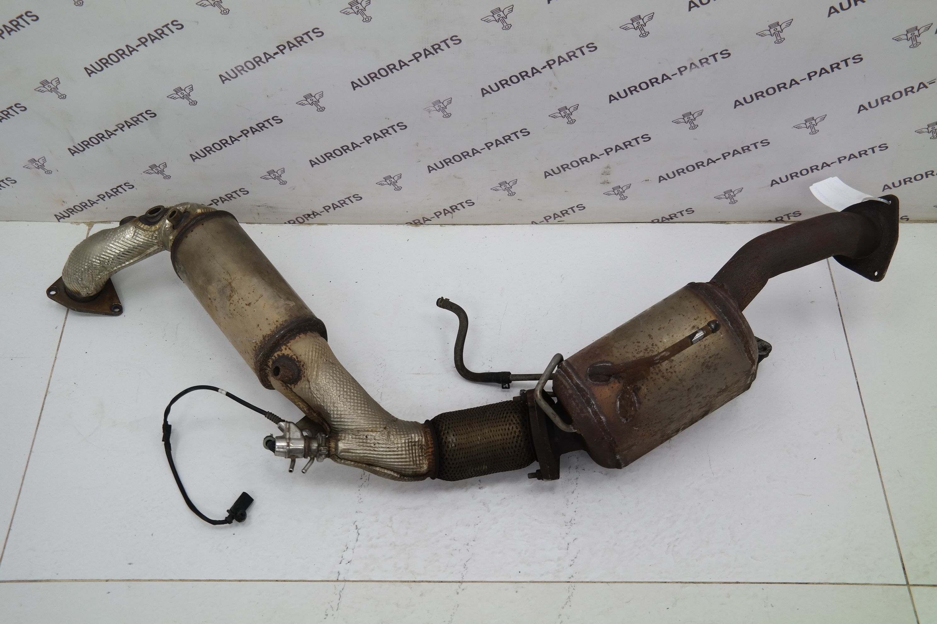 Катализатор в сборе с сажевым фильтром 3.0 TDi CVVA, CVVB, CVVC Porsche Cayenne