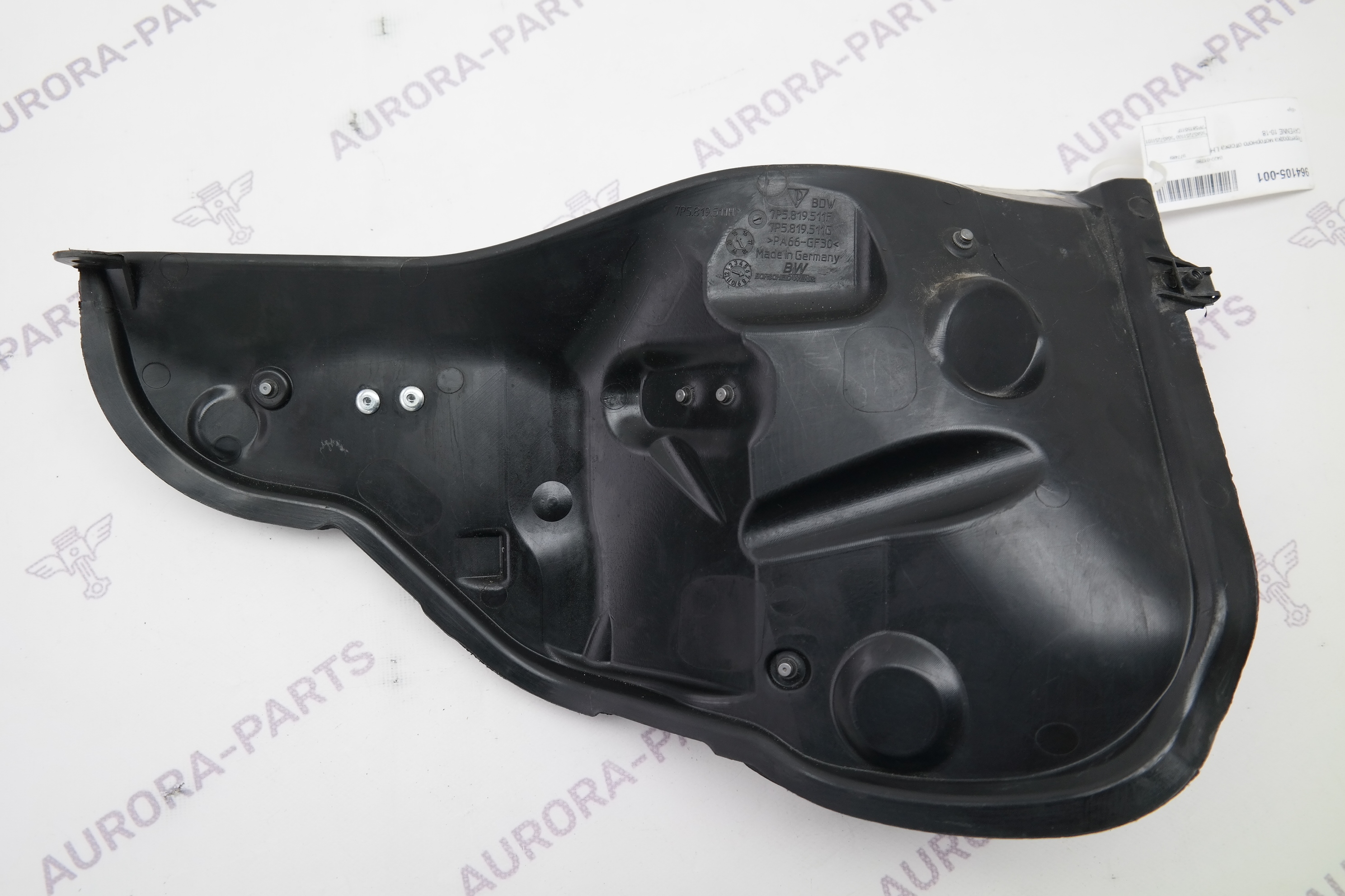 Перегородка моторного отсека LH Porsche Cayenne