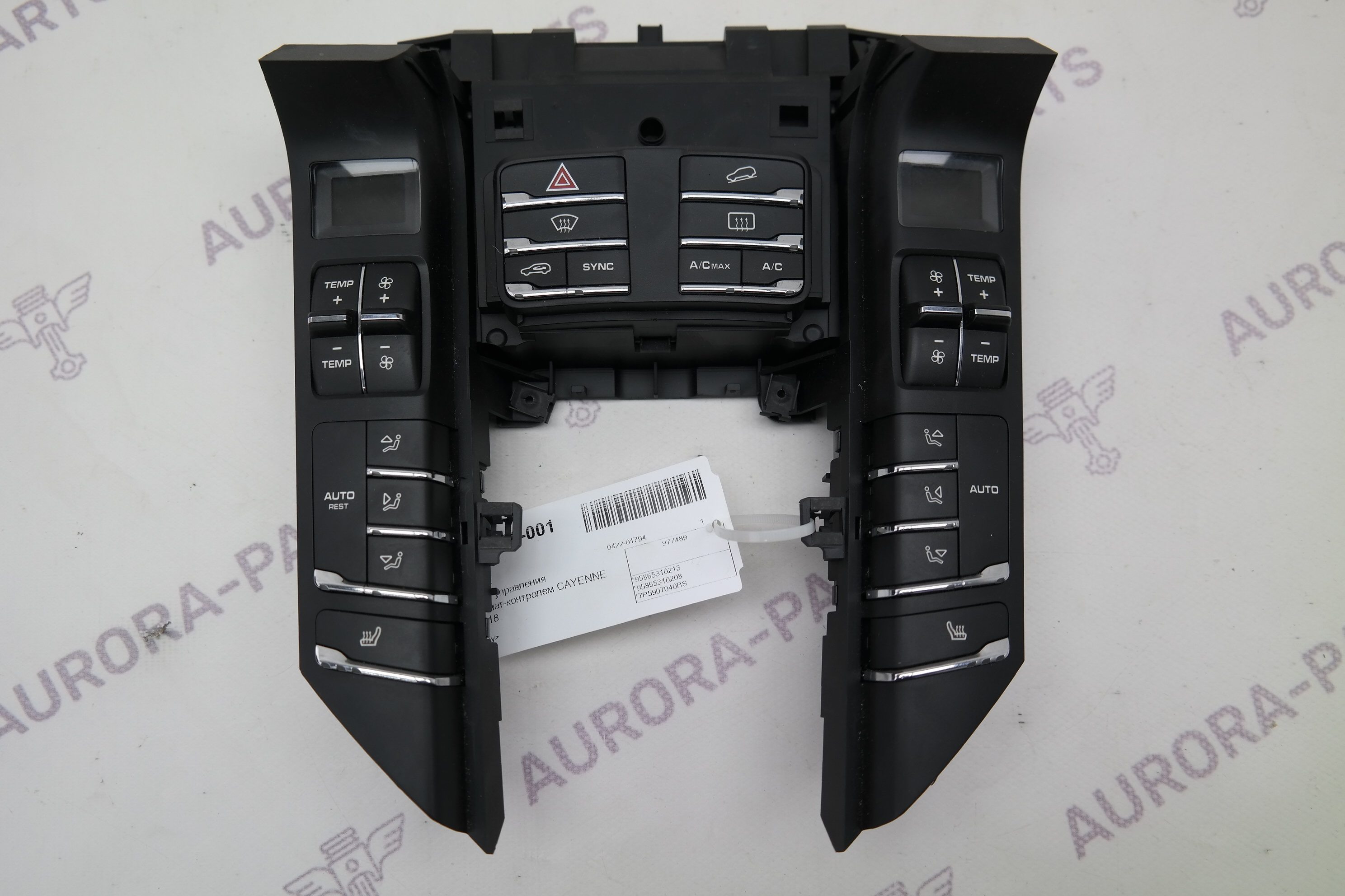 Блок управления климат-контролем Porsche Cayenne
