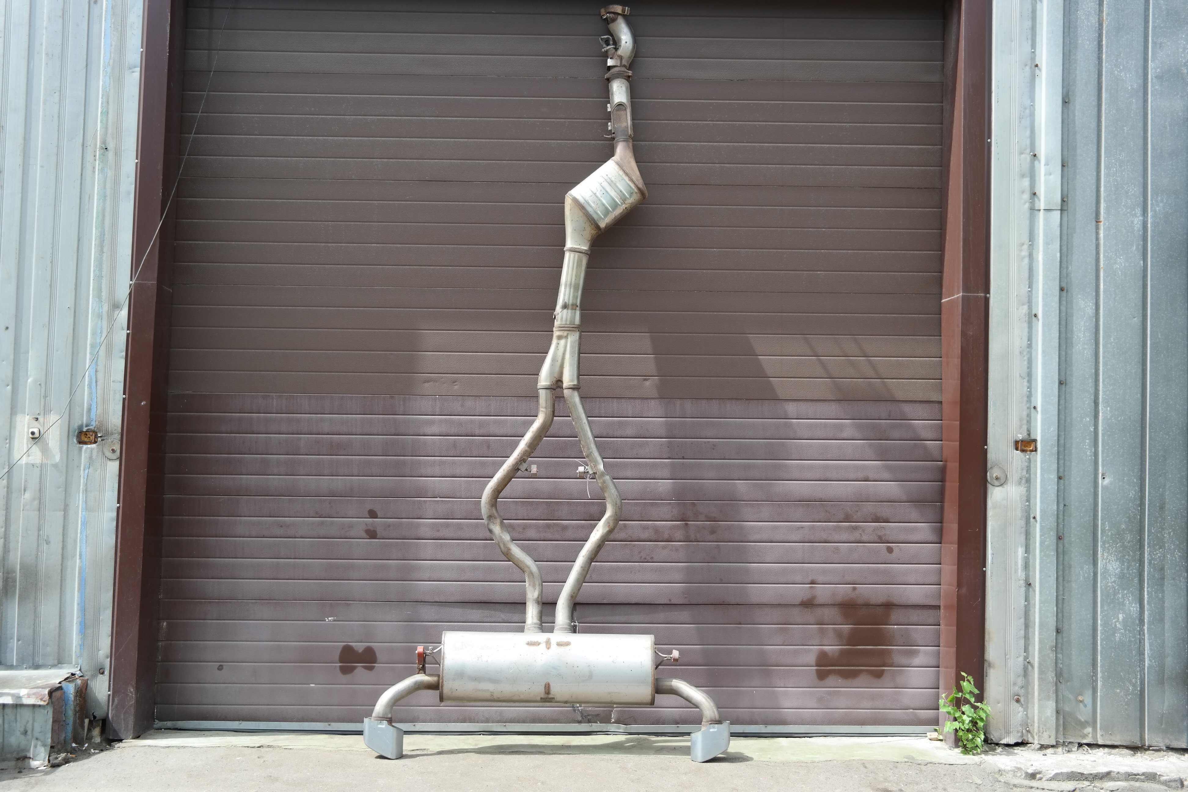 Катализатор + задняя часть глушителя 40dX BMW X5