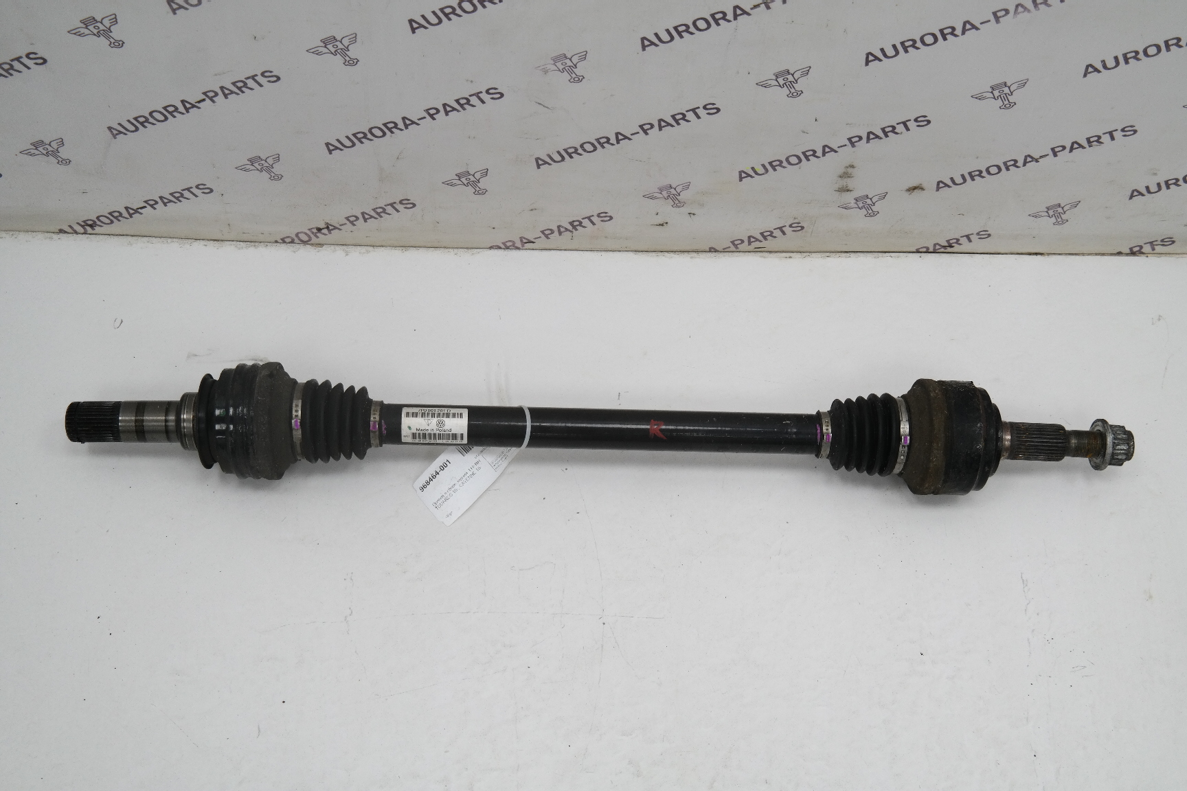 Привод в сборе задний  LH=RH Porsche Cayenne