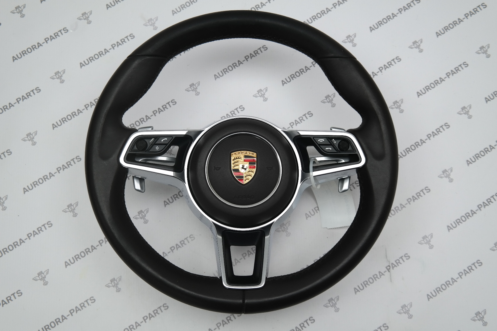 Руль кожа ( С ПОДОГРЕВОМ )  в сборе с подушкой Porsche Cayenne
