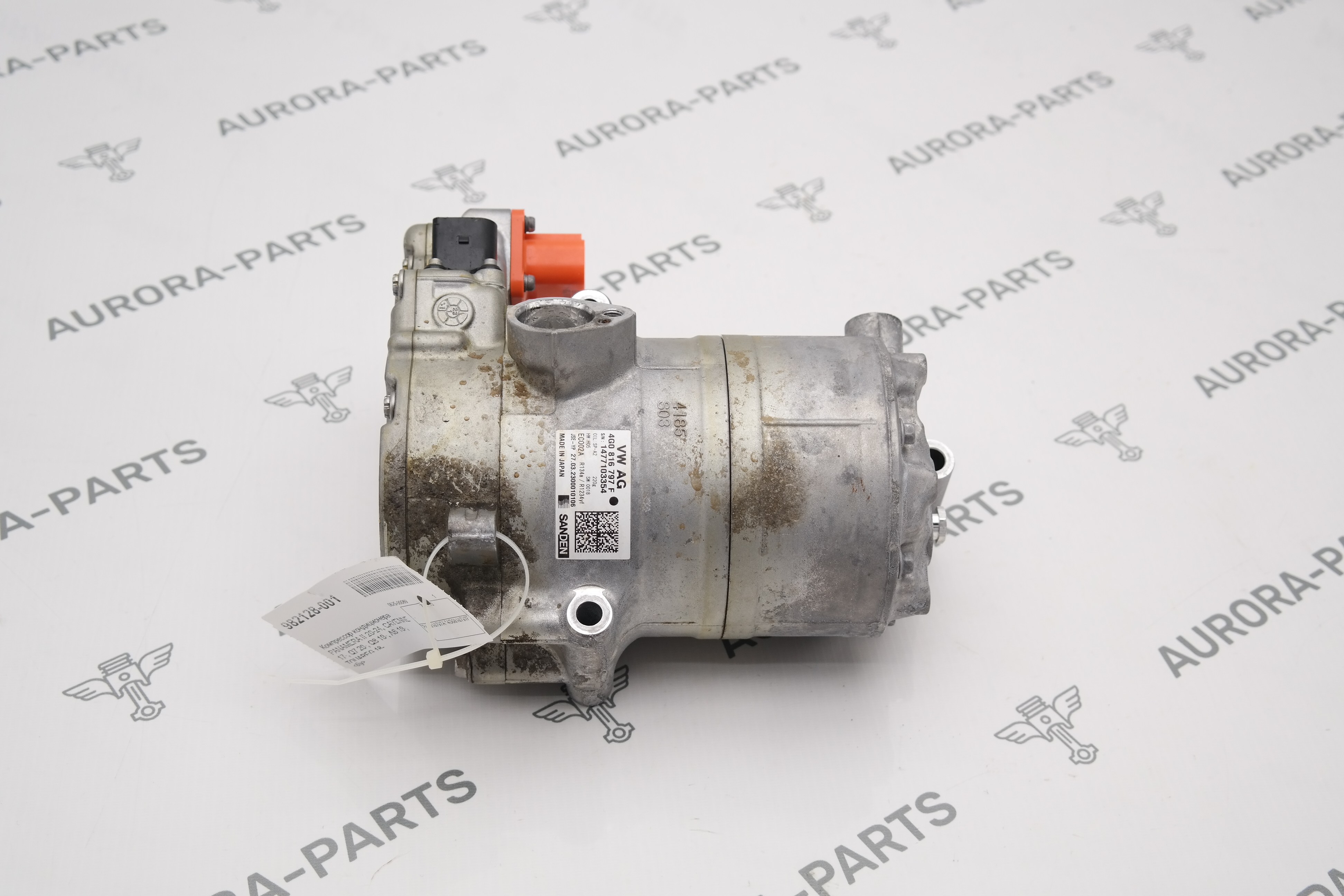 Компрессор кондиционера Porsche Cayenne