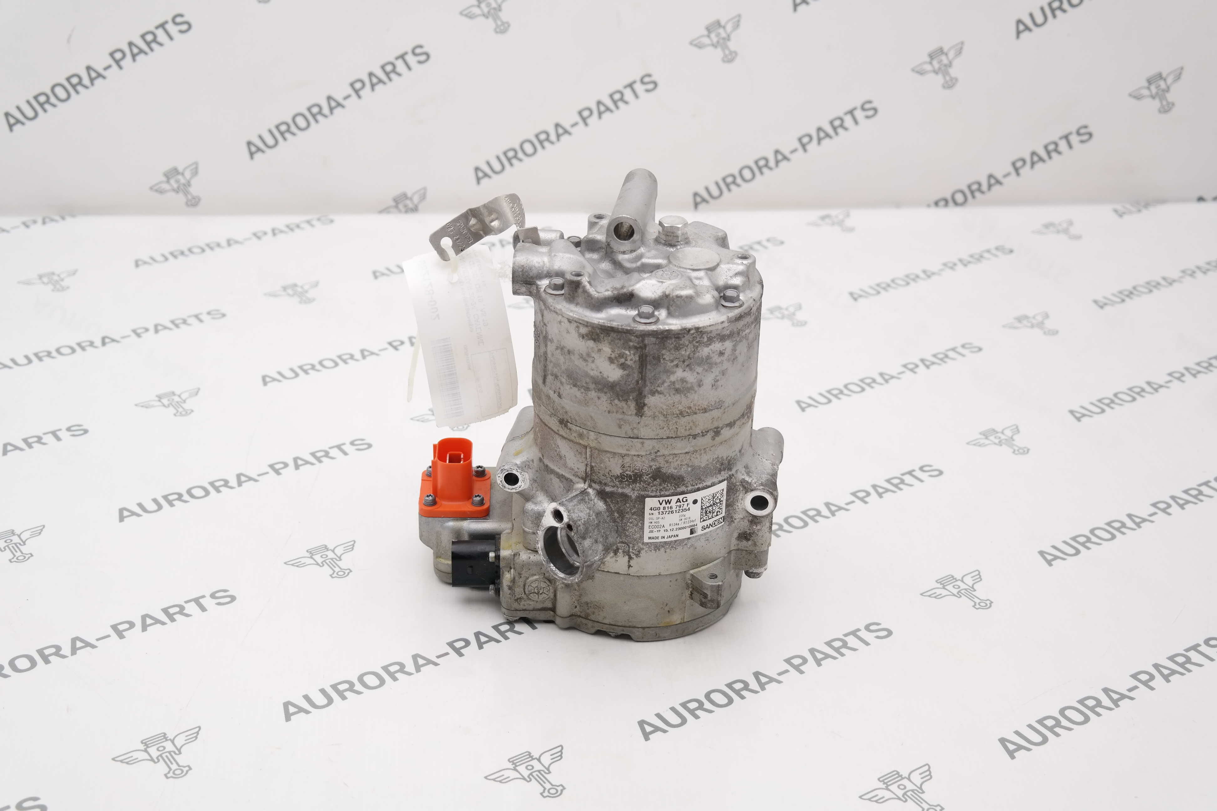 Компрессор кондиционера Porsche Cayenne