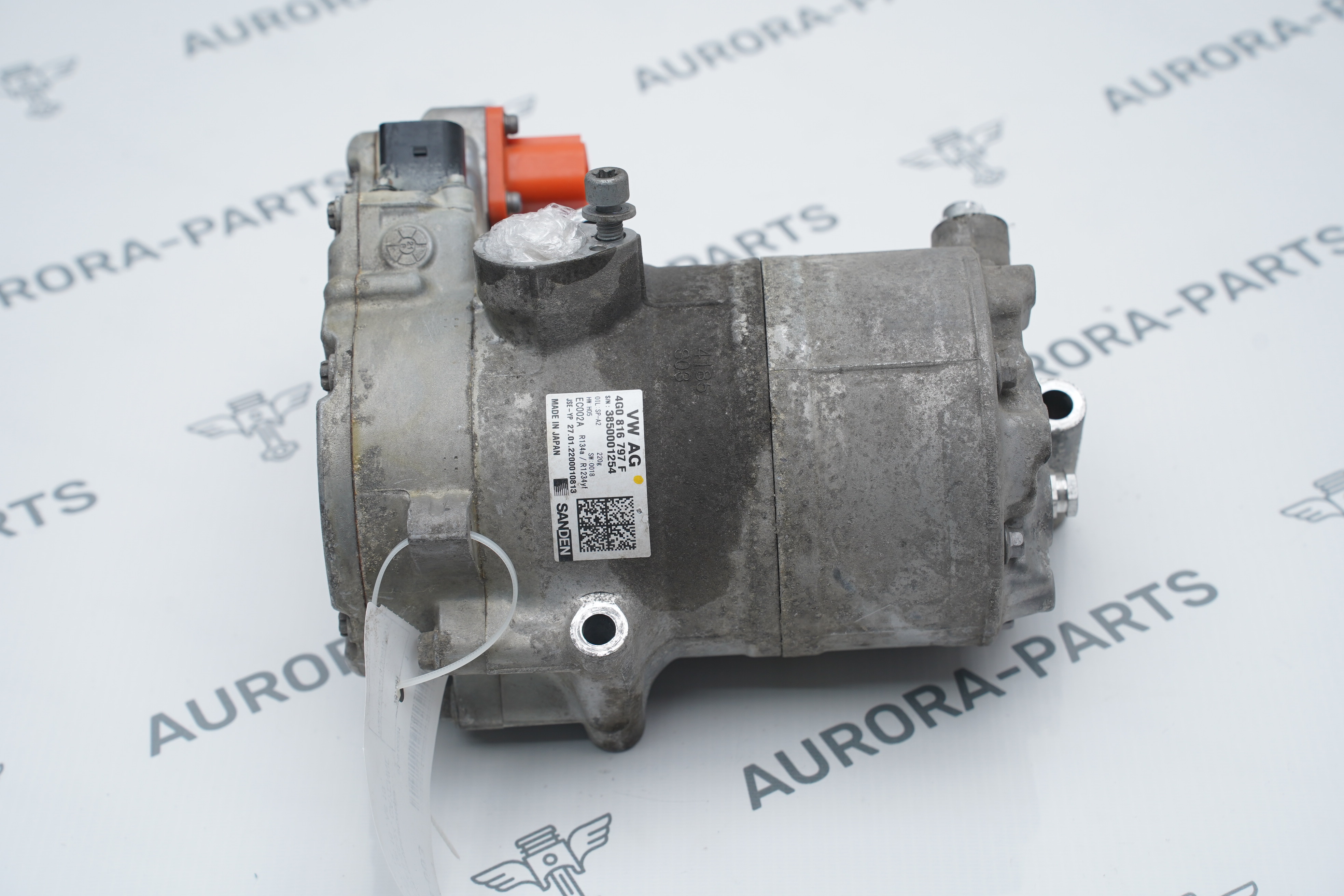 Компрессор кондиционера Porsche Cayenne