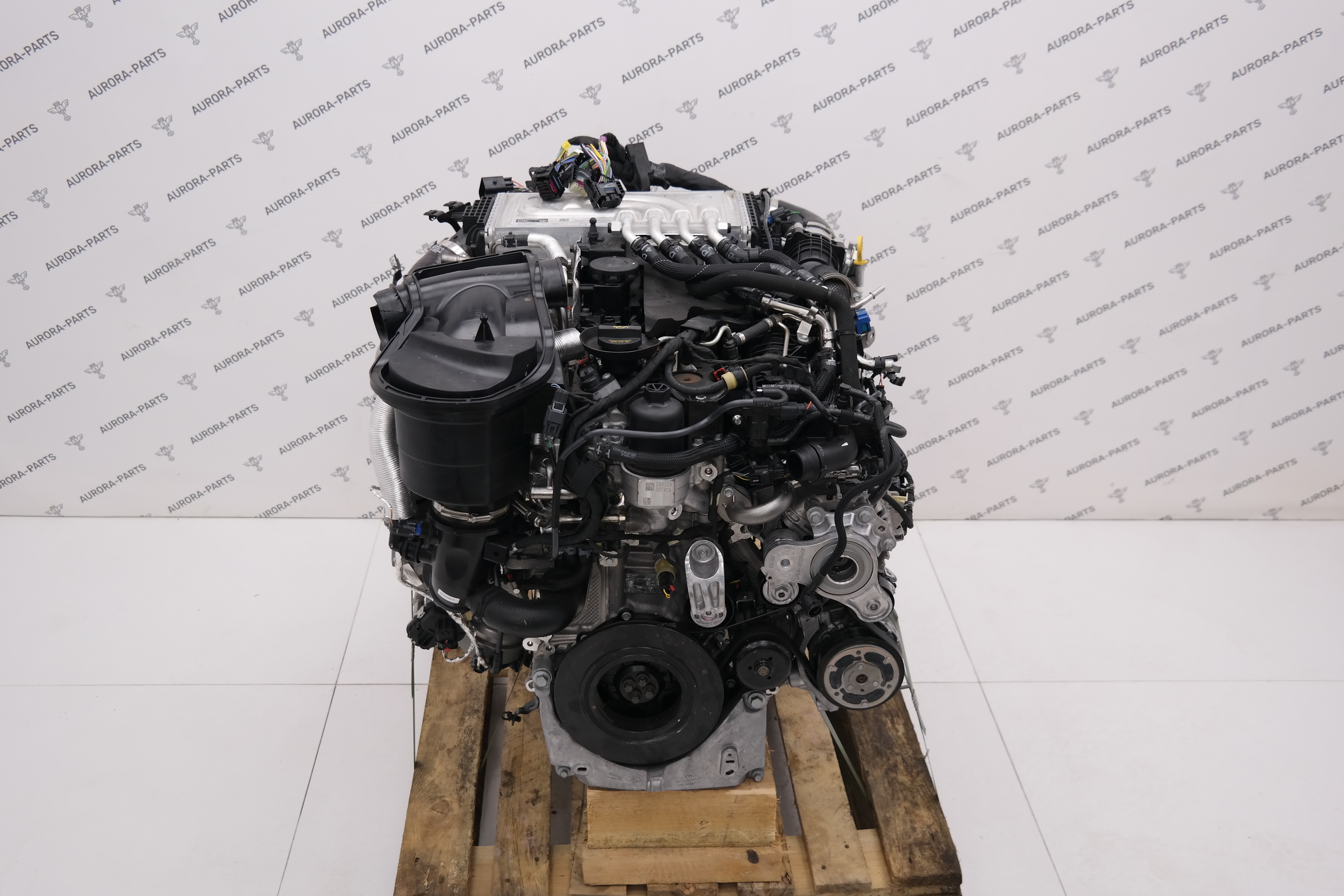 Двигатель в сборе 3.0L AJ20D6 Diesel High (200BS)  2024 г.в.пробег 17671 км Land Rover Range Rover 30DDTX