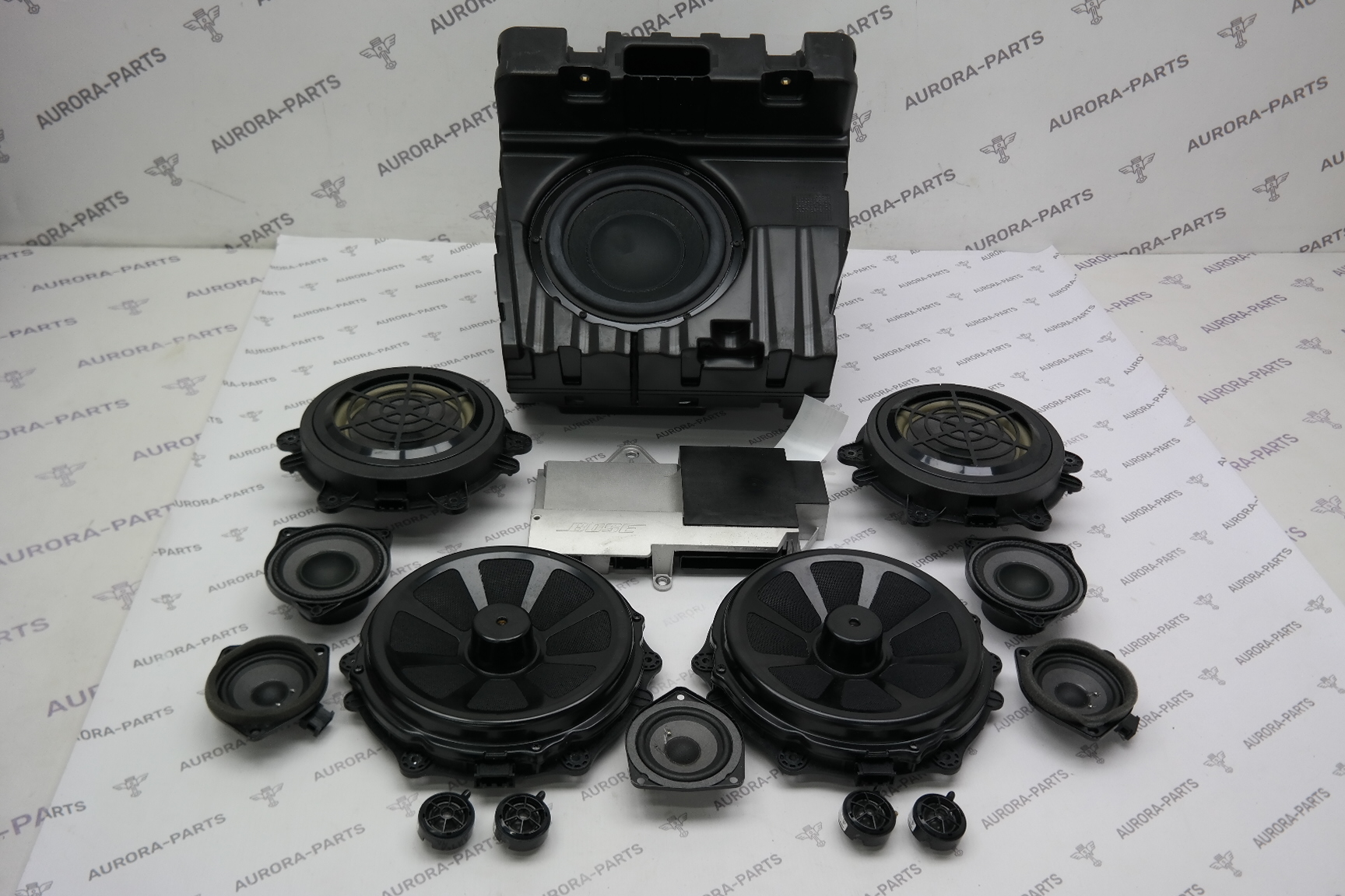 Комплект акустики BOSE (Усилитель, динамики, сабвуфер) Porsche Panamera