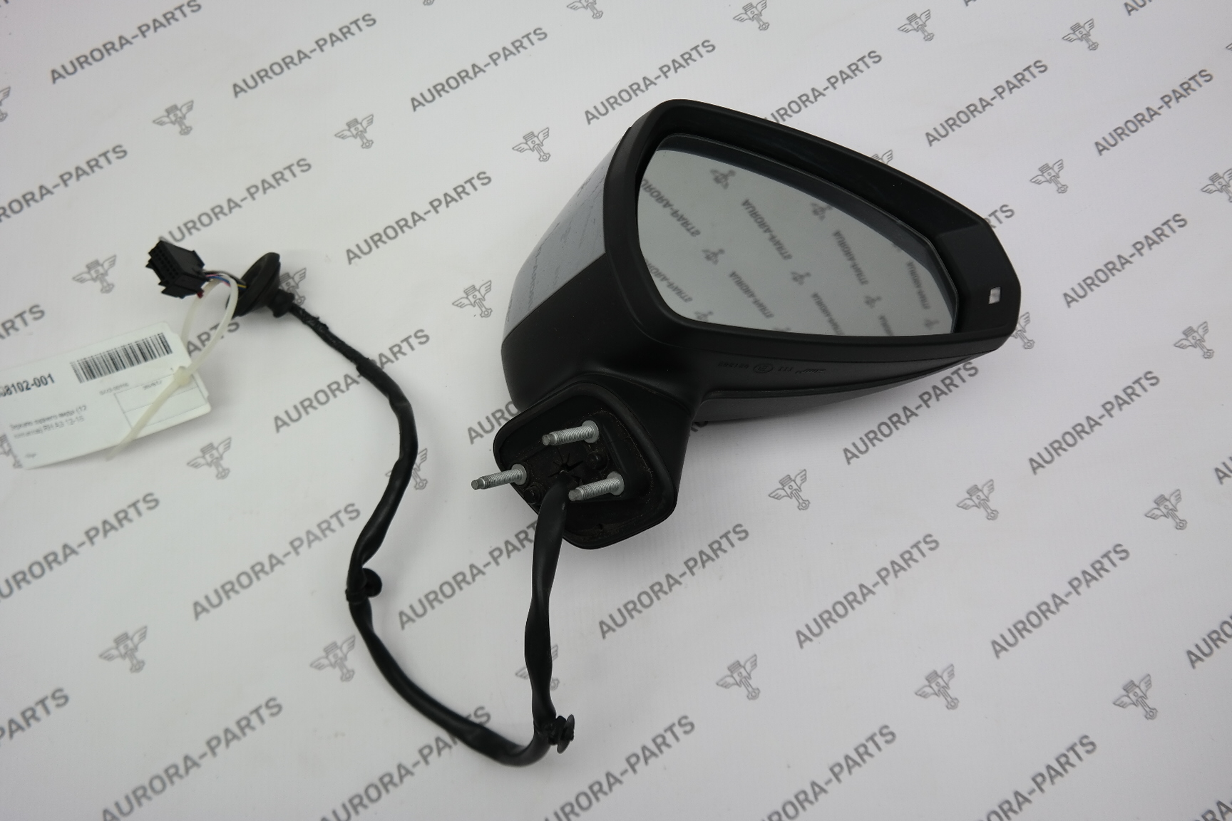 Зеркало заднего вида RH  (12 контактов) Левый руль Audi A3